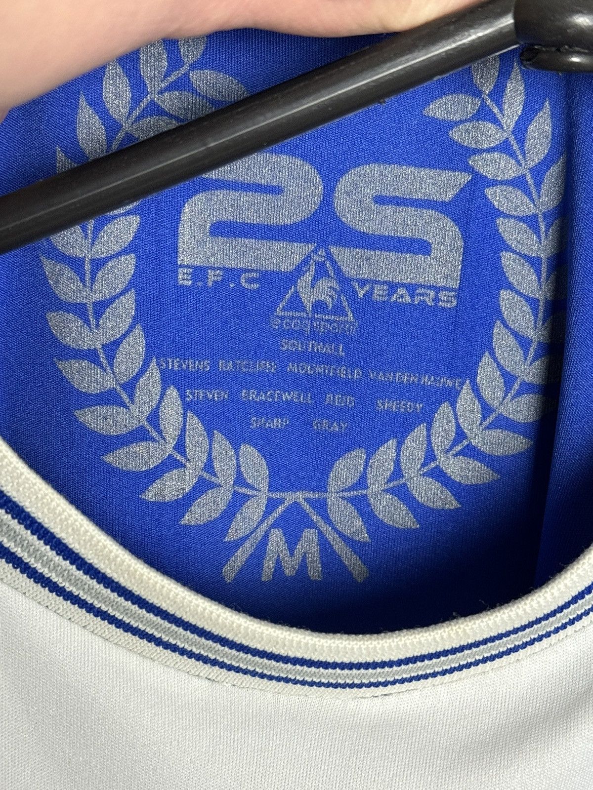 Le Coq Sportif Everton 09/10 Home Saha Football Jersey Size US M / EU 48-50 / 2 - 9 Thumbnail