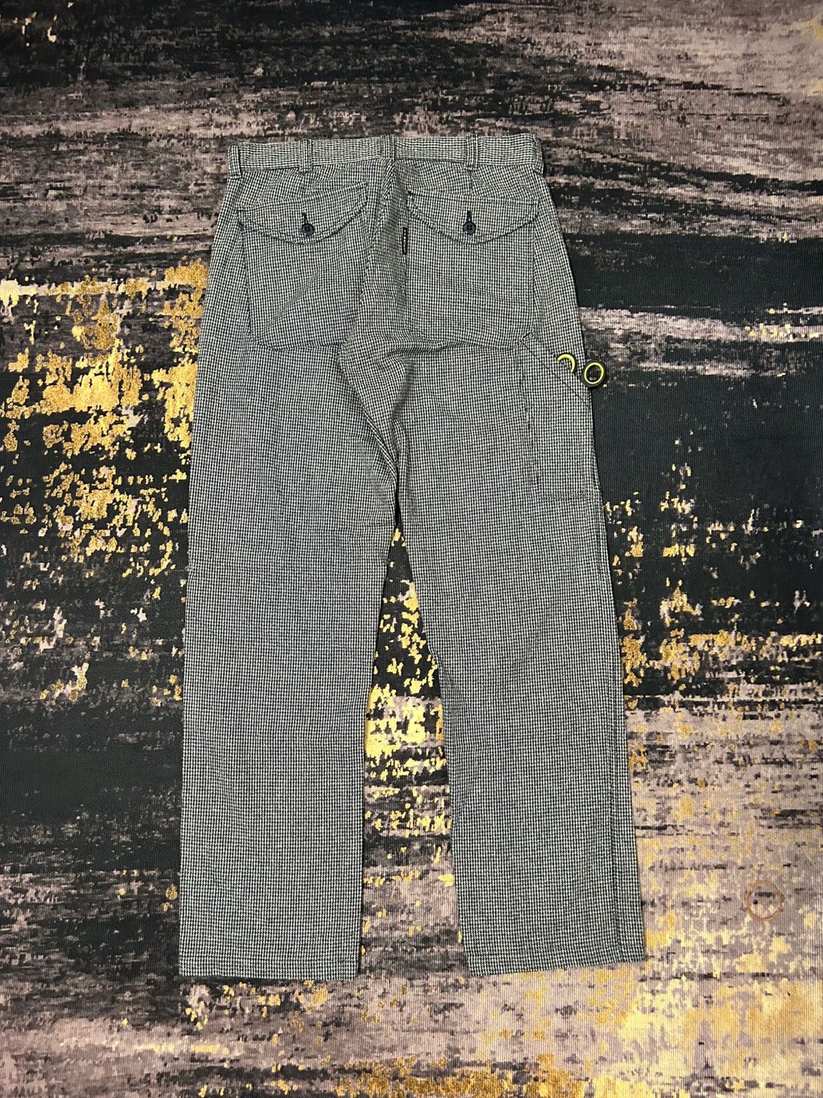 HOLLYWOOD RANCH MARKET Hollywood Ranch Market Herringbone Carpenter Pants Size US 32 / EU 48 - 1 Thumbnail