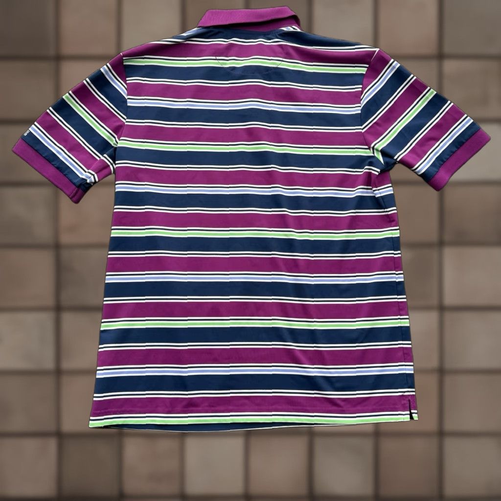 Chaps Chaps Golf Polo Shirt Men Medium Polyester Golfing Stay Dry Outdoors Polo Shirt Men M Multicolor Golf Outdoor Preppy Casual 90s Theme Mens Size US M / EU 48-50 / 2 - 1 Thumbnail
