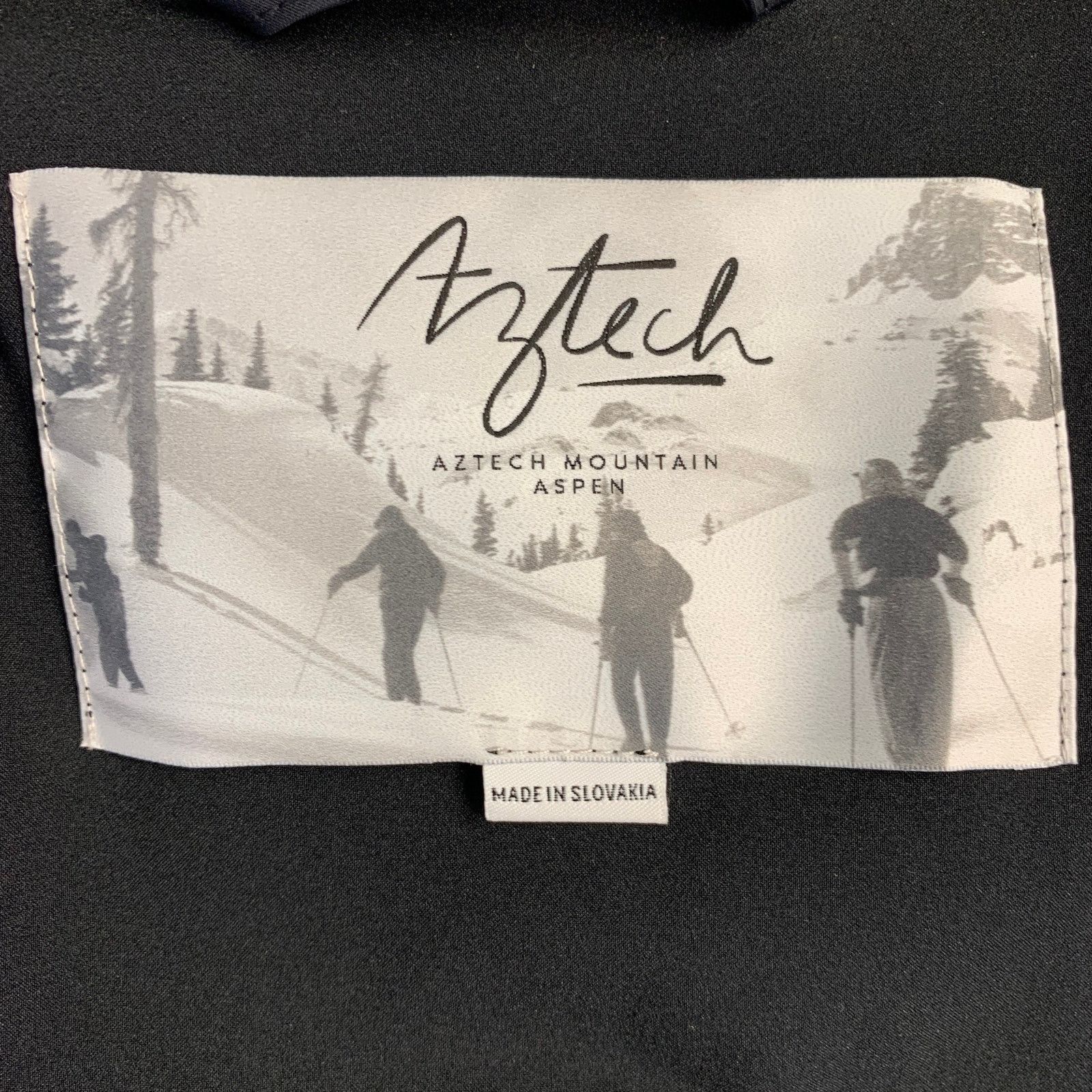 Aztech Mountain AZTECH Size XXL Black Quilted Polyamide Blend Snaps Coat Size US XXL / EU 58 / 5 - 5 Thumbnail