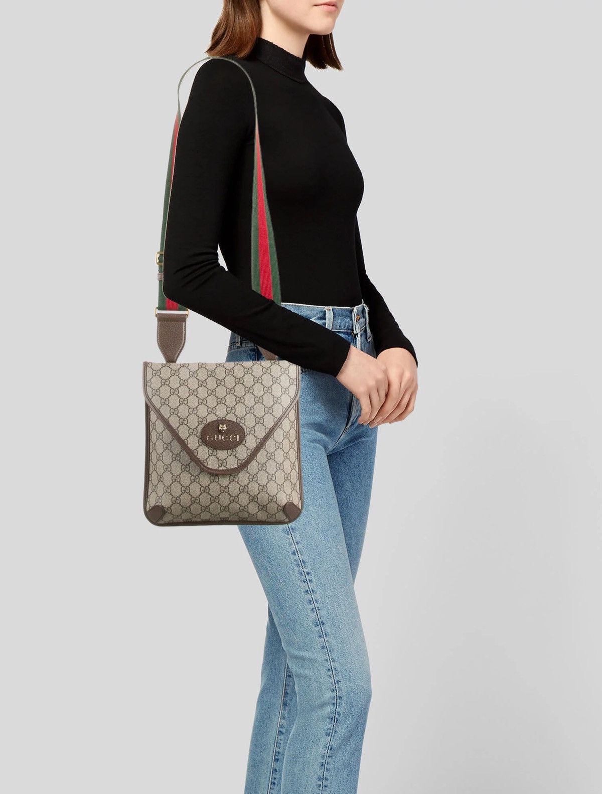 Gucci GUCCI GG MONOGRAM SLING BAG PRE-OWNED Size ONE SIZE - 4 Thumbnail