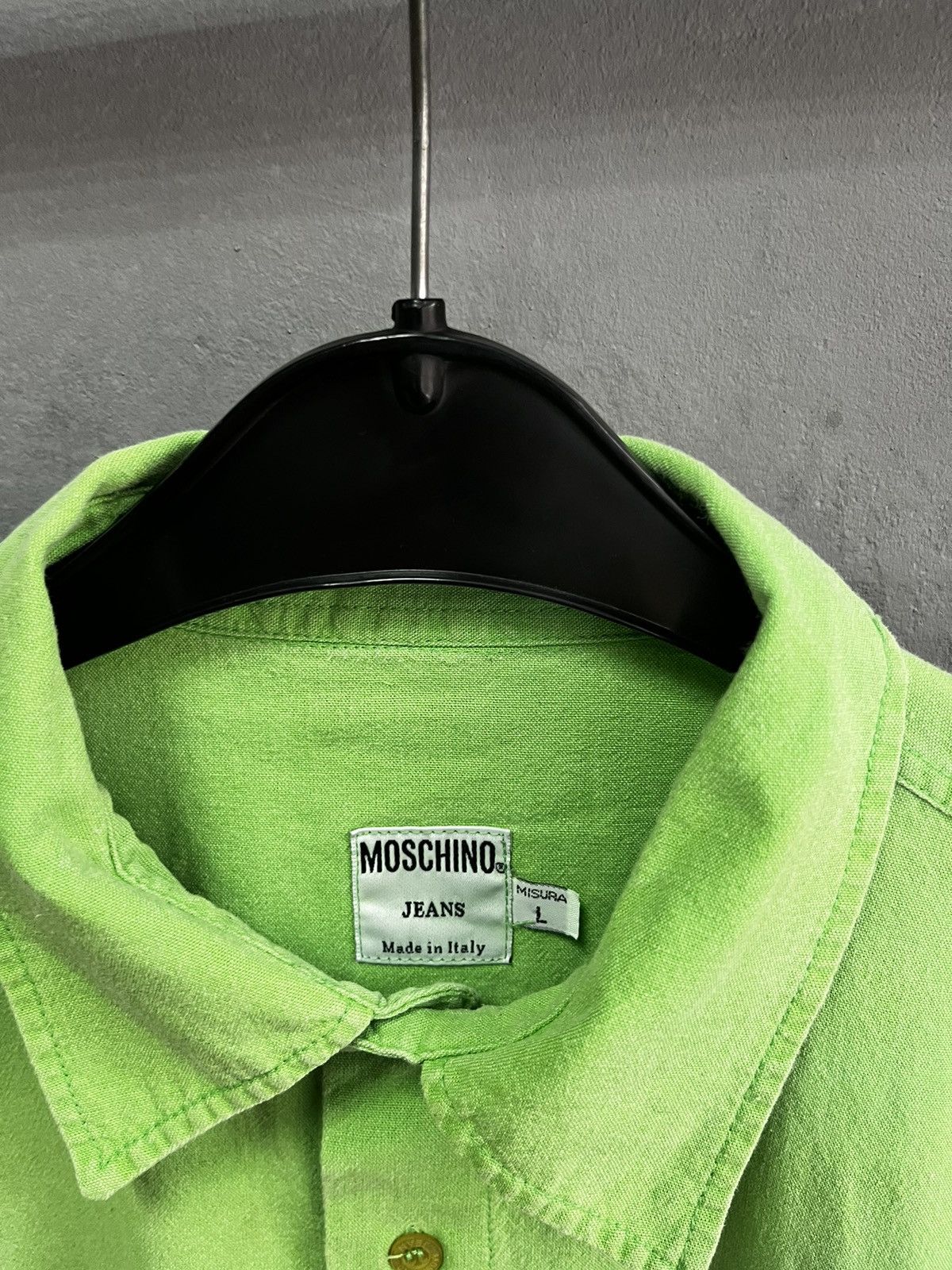 Moschino × Vintage Moschino vintage shirt 90s Size US L / EU 52-54 / 3 - 7 Thumbnail