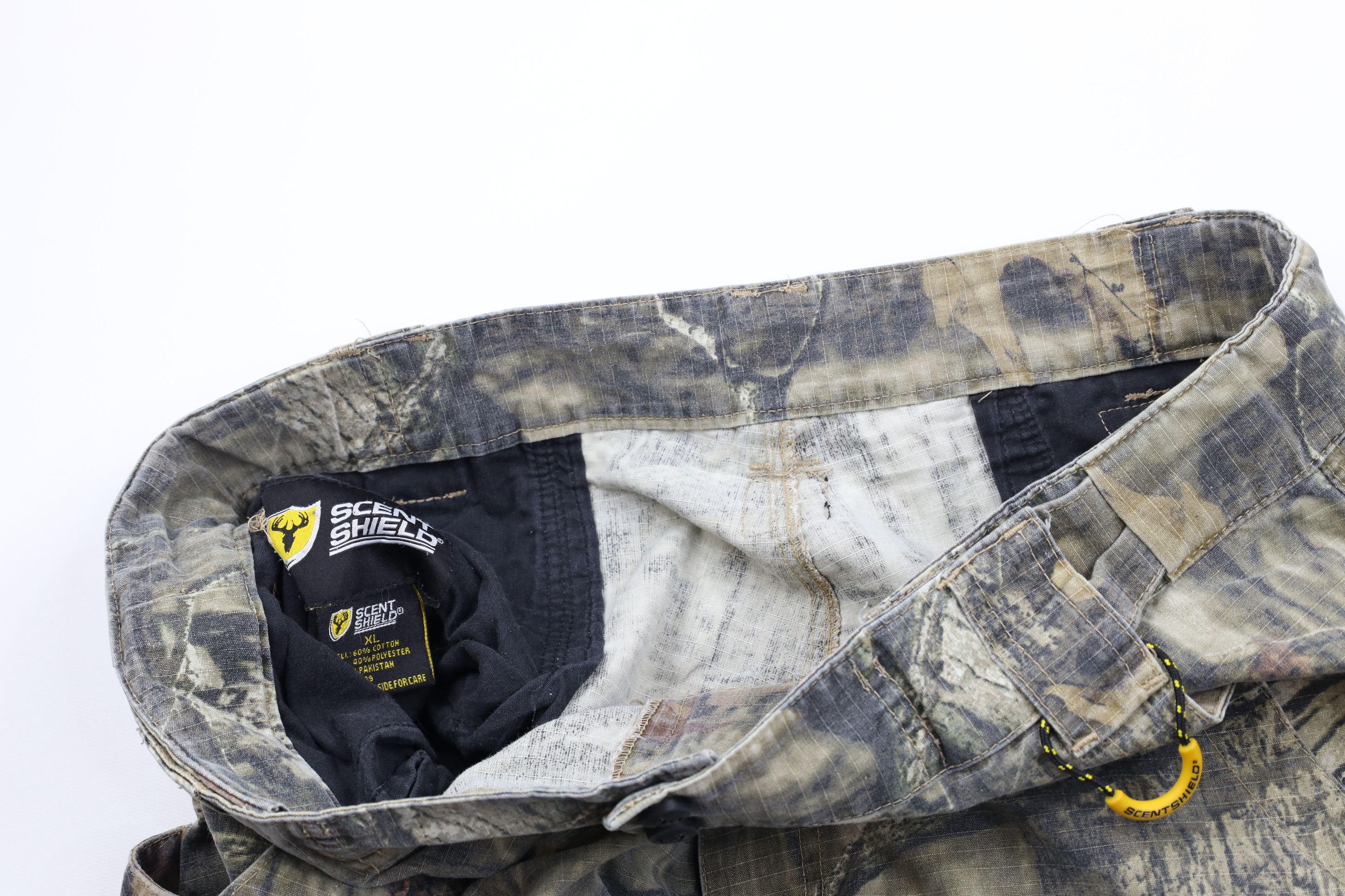 Vintage Vintage Streetwear Camouflage Leg Double Knee Cargo Pants Size US 38 / EU 54 - 6 Thumbnail