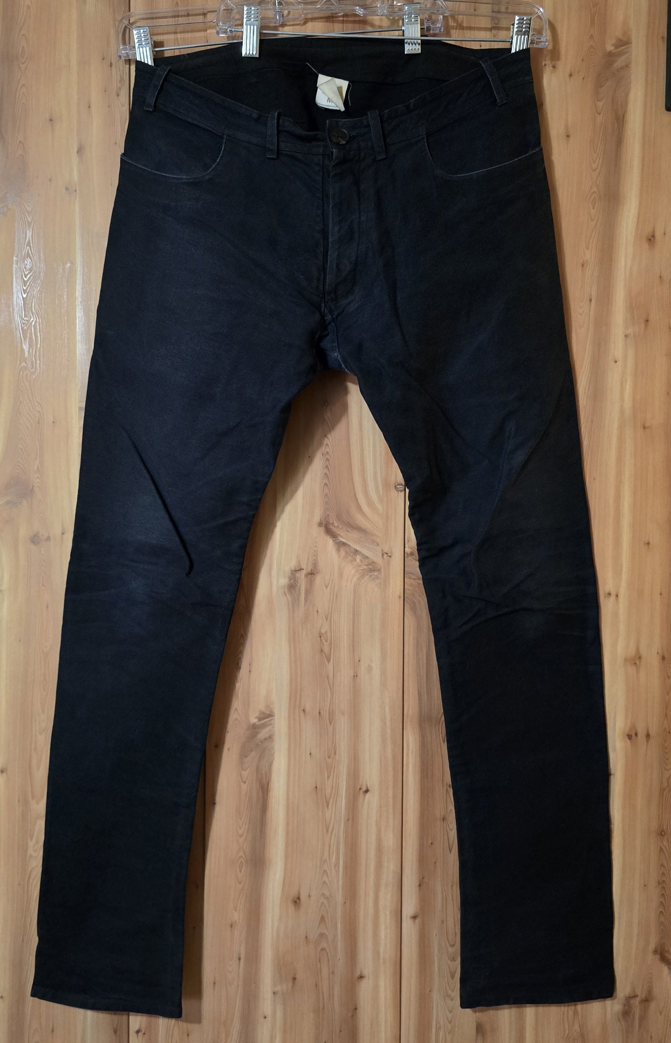 image of Jan Jan Van Essche One-Piece Artisanal Denim in Deep Indigo, Men's (Size 32)