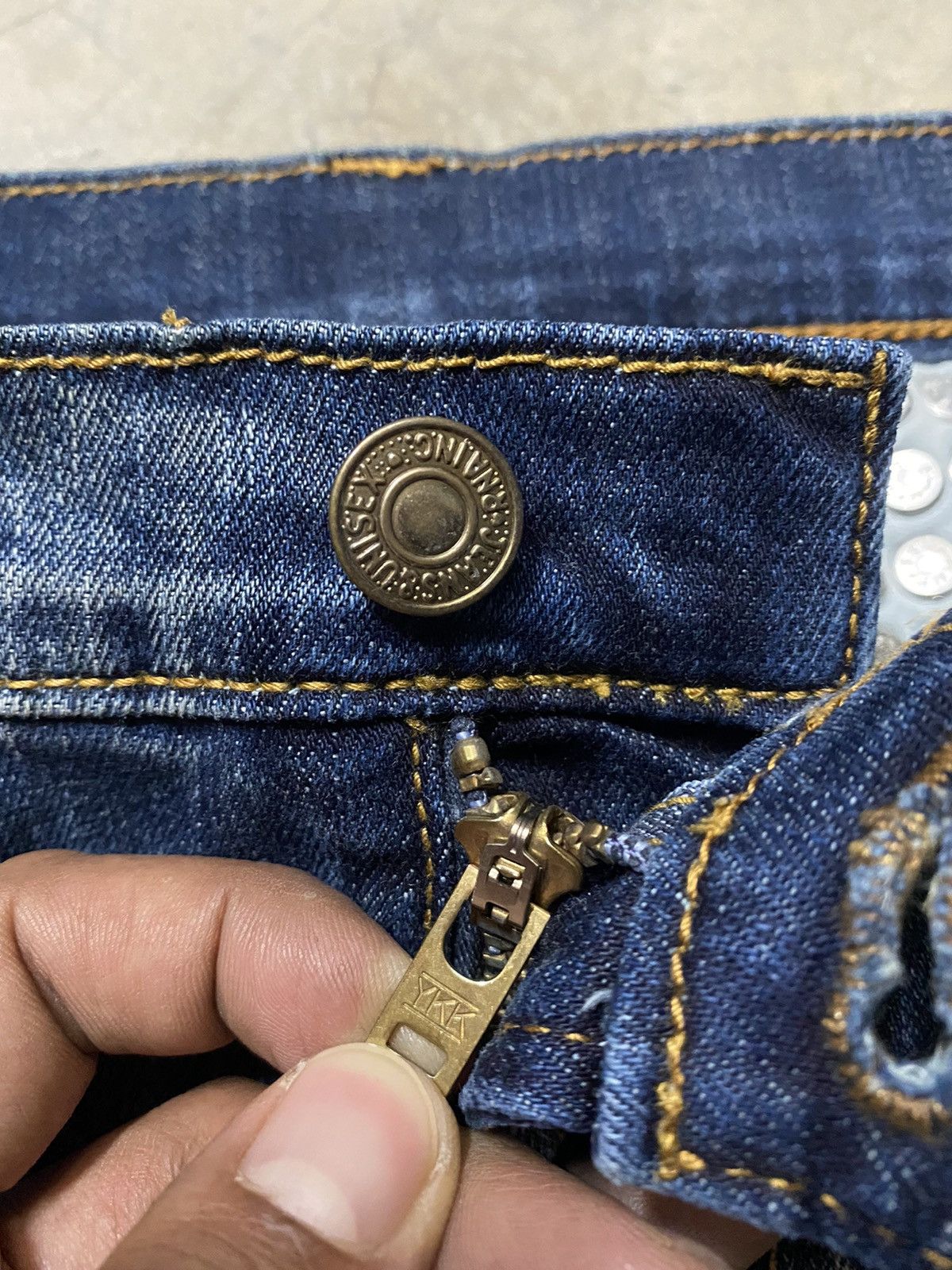 Hysteric Glamour × Japanese Brand Japanese RNA R-2578 Studded Punk Seditionaries Denim Size US 30 / EU 46 - 12 Thumbnail