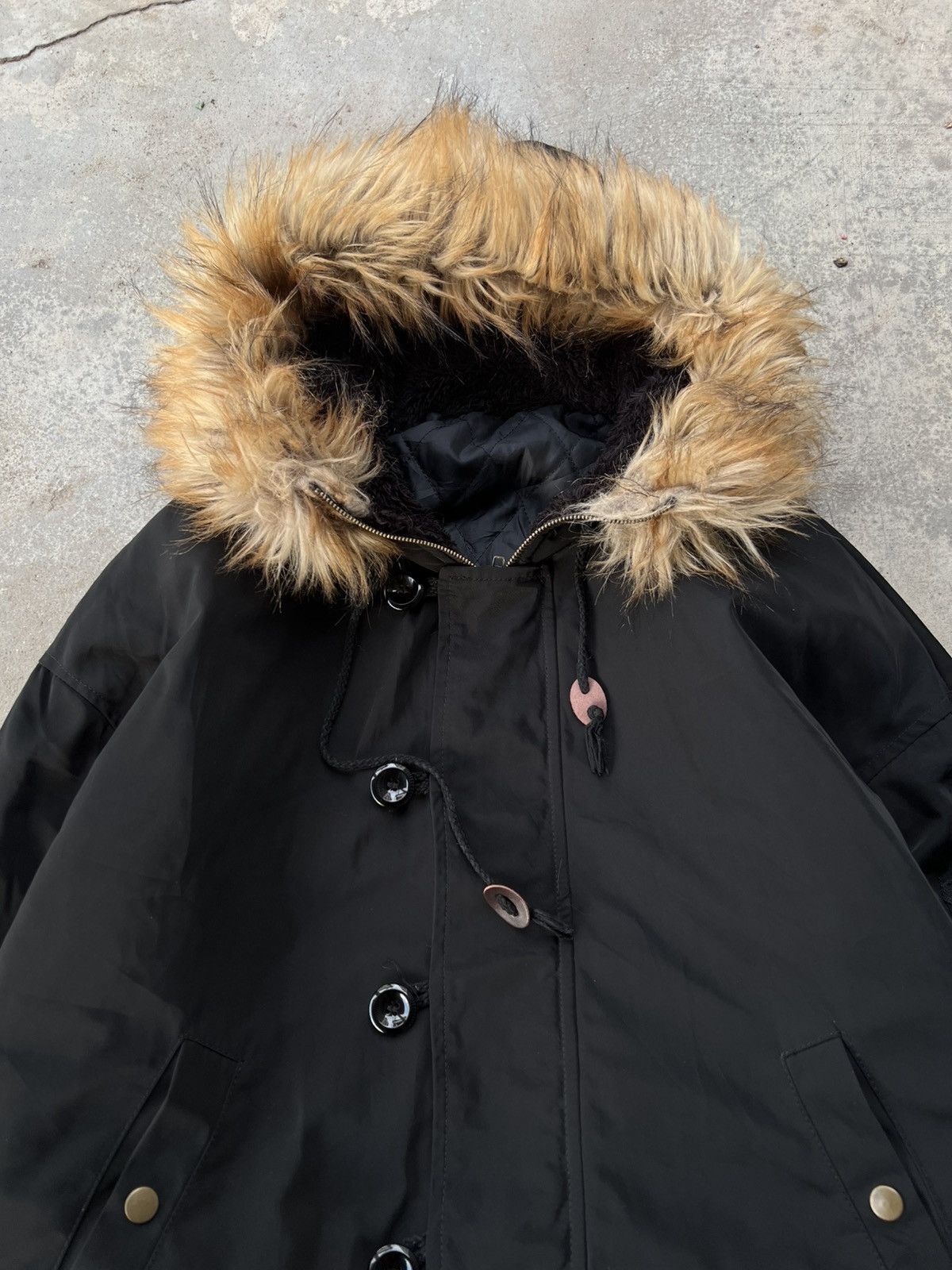 Japanese Brand Vintage Japanese Fur Hoodie Jacket Size US M / EU 48-50 / 2 - 4 Thumbnail