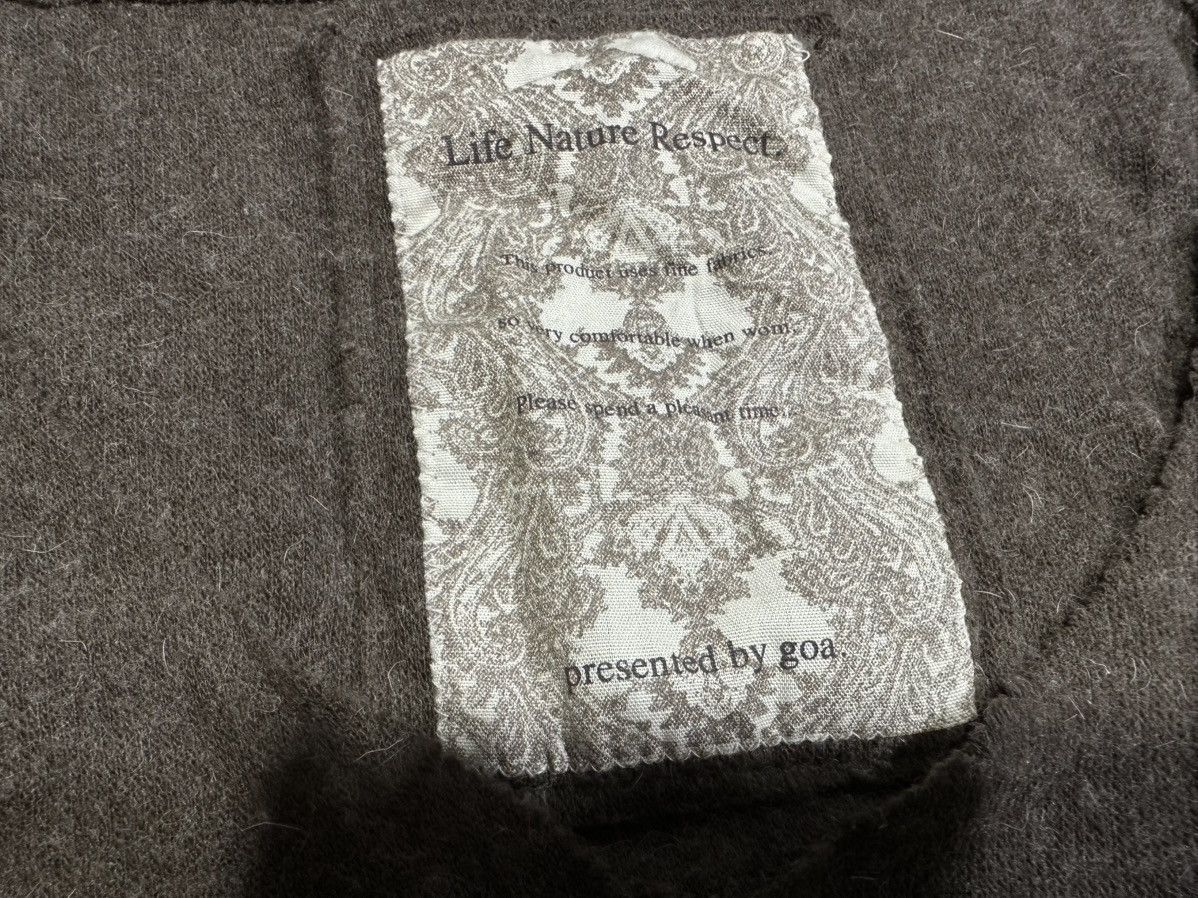 If Six Was Nine × Japanese Brand × Le Grande Bleu (L.G.B.) 🔥Y2K Archived G.O.A Tanuki Fur Long Sleeve Shirt Apocalypse Size US M / EU 48-50 / 2 - 7 Thumbnail
