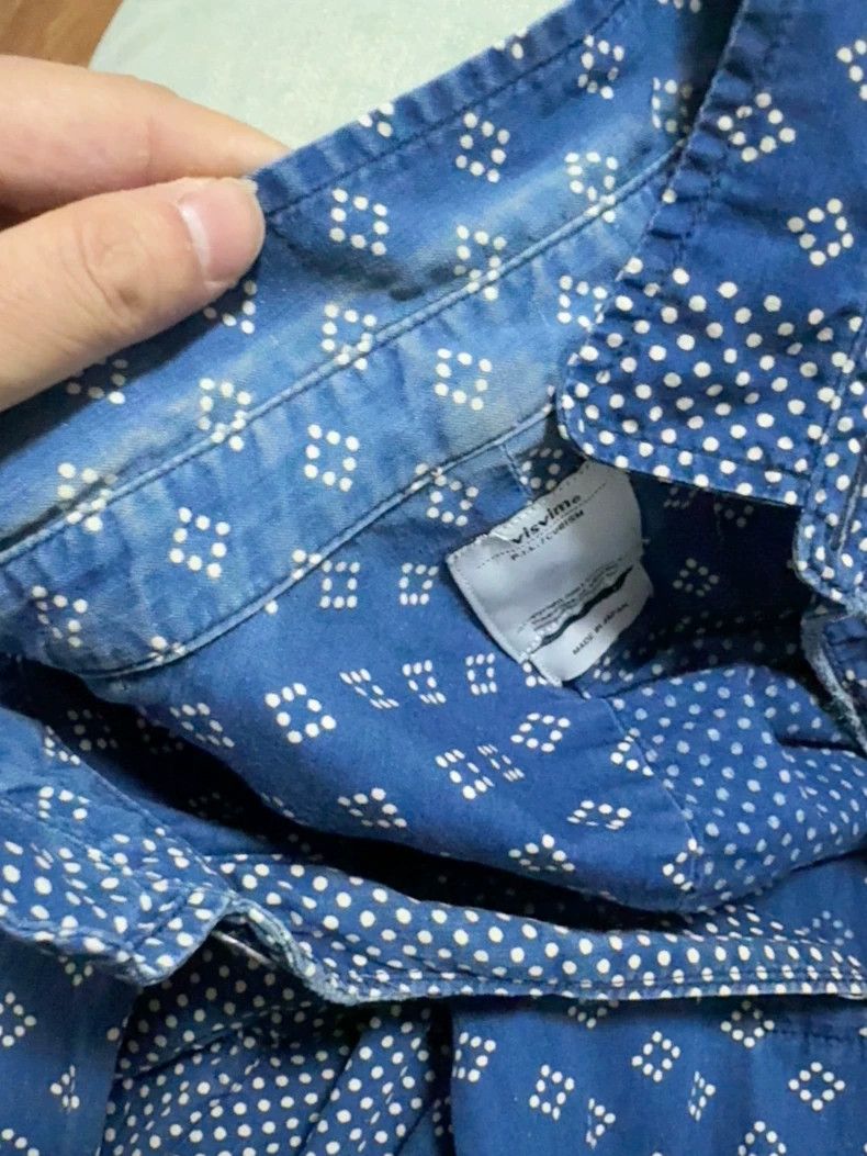 Visvim Visvim Polka-dot turtleneck shirt Size US S / EU 44-46 / 1 - 7 Thumbnail