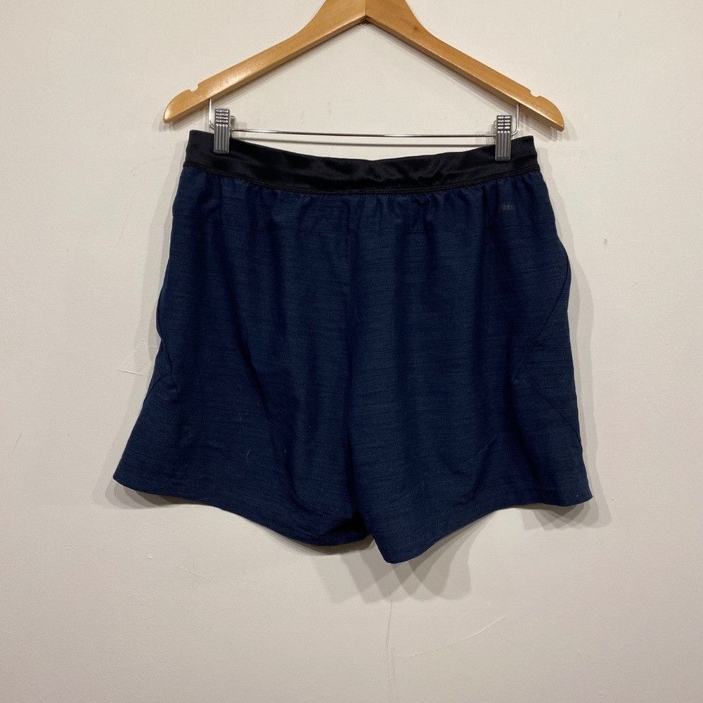 Adidas Adidas Men's Navy Blue Unlined Running Shorts Size US 40 / EU 56 - 3 Thumbnail