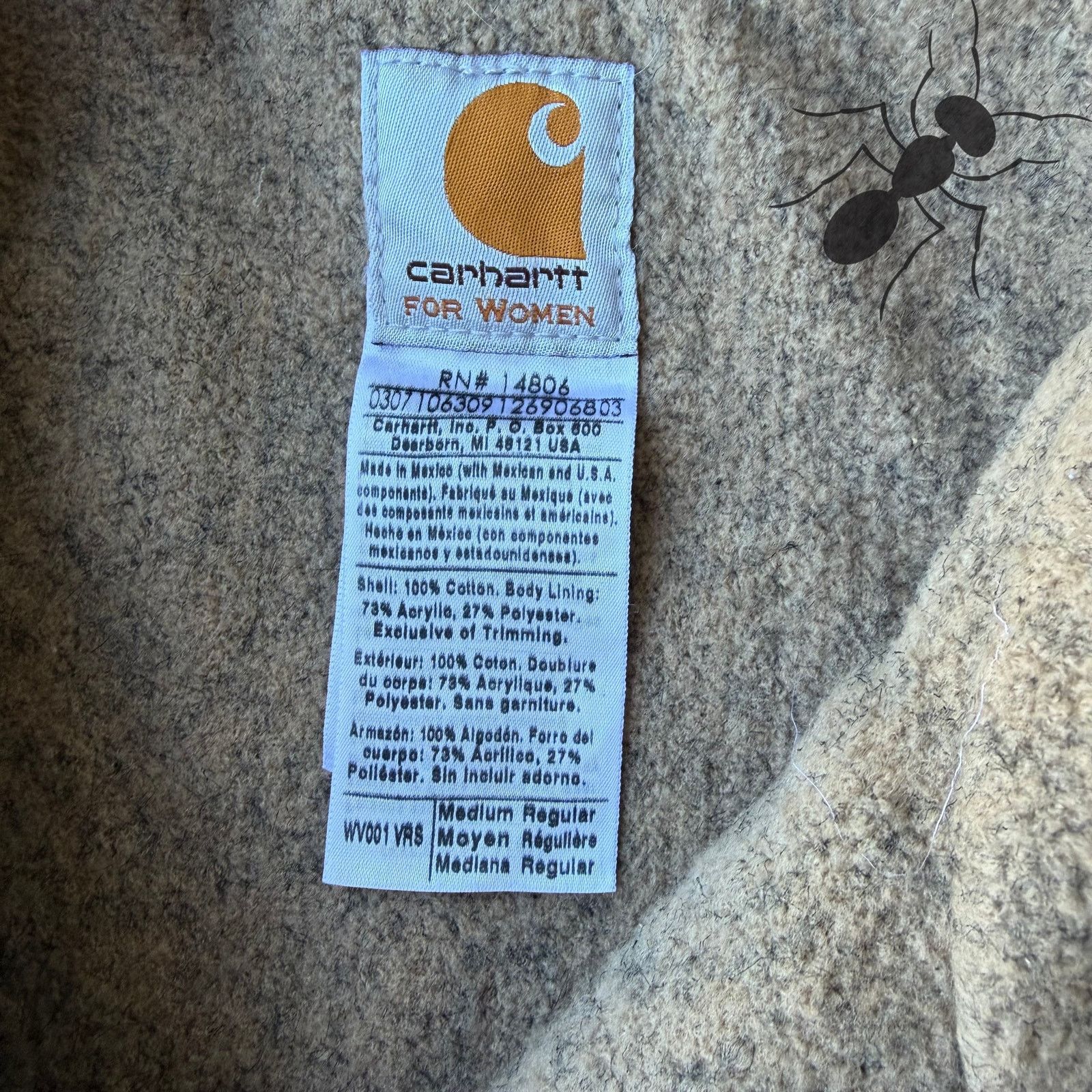Carhartt × Vintage Carhartt WOMENS WV001 VRS pink work wear vest Size US M / EU 48-50 / 2 - 3 Thumbnail
