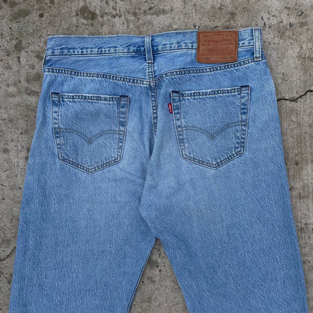 Levi's Vintage Clothing Vintage Levi’s Jeans 501 W34xL30 Y2K 00s USA Size US 34 / EU 50 - 6 Thumbnail