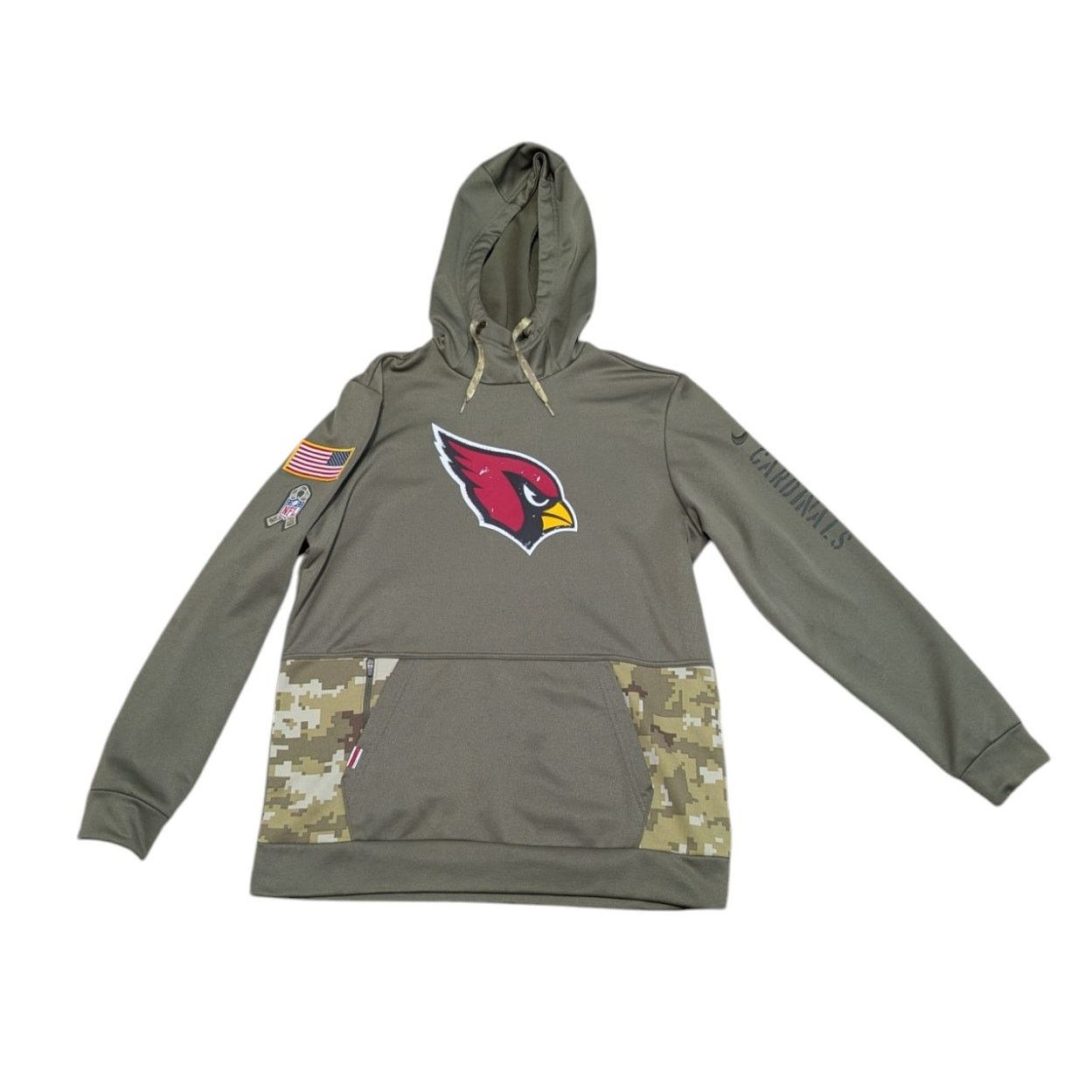 NFL × Nike Nike Arizona Cardinals Salute To Service Hoodie Pullover NFL Size US M / EU 48-50 / 2 - 1 Thumbnail