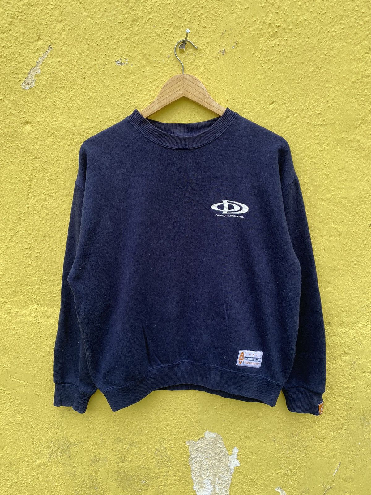 Vintage Vintage dropout surfboard big logo sweatshirt Size US M / EU 48-50 / 2 - 9 Thumbnail