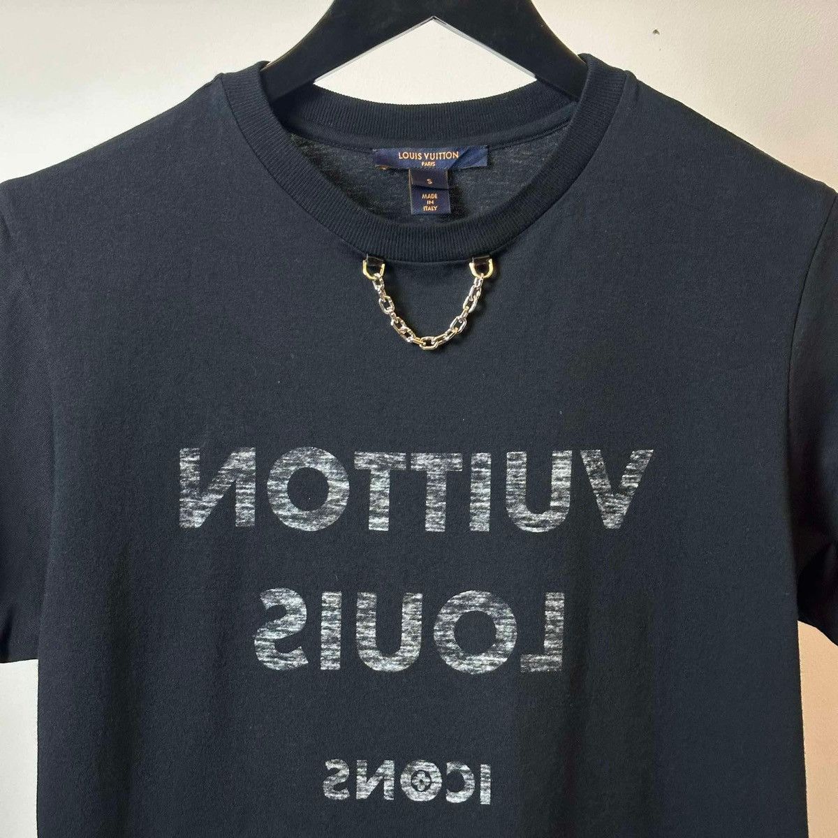 Louis Vuitton × Virgil Abloh Louis Vuitton Logo T Shirt Size S / US 4 / IT 40 - 3 Thumbnail