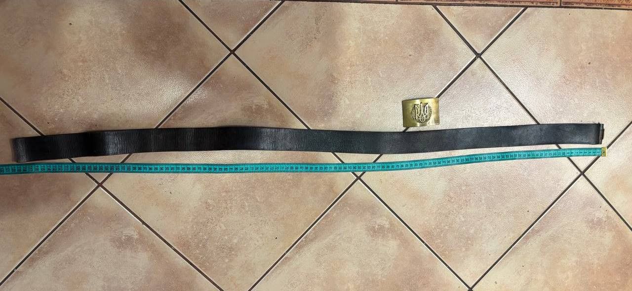 Vintage Vintage Ukrainian Army Tryzub Brass Buckle - Rare Size ONE SIZE - 9 Thumbnail