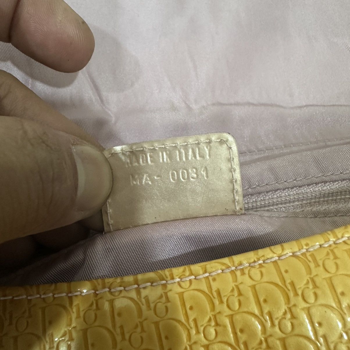 Dior ‼️LD‼️ CHRISTIAN DIOR MALICE OBLIQUE PATENT LEATHER SHOULDER Size ONE SIZE - 21 Thumbnail