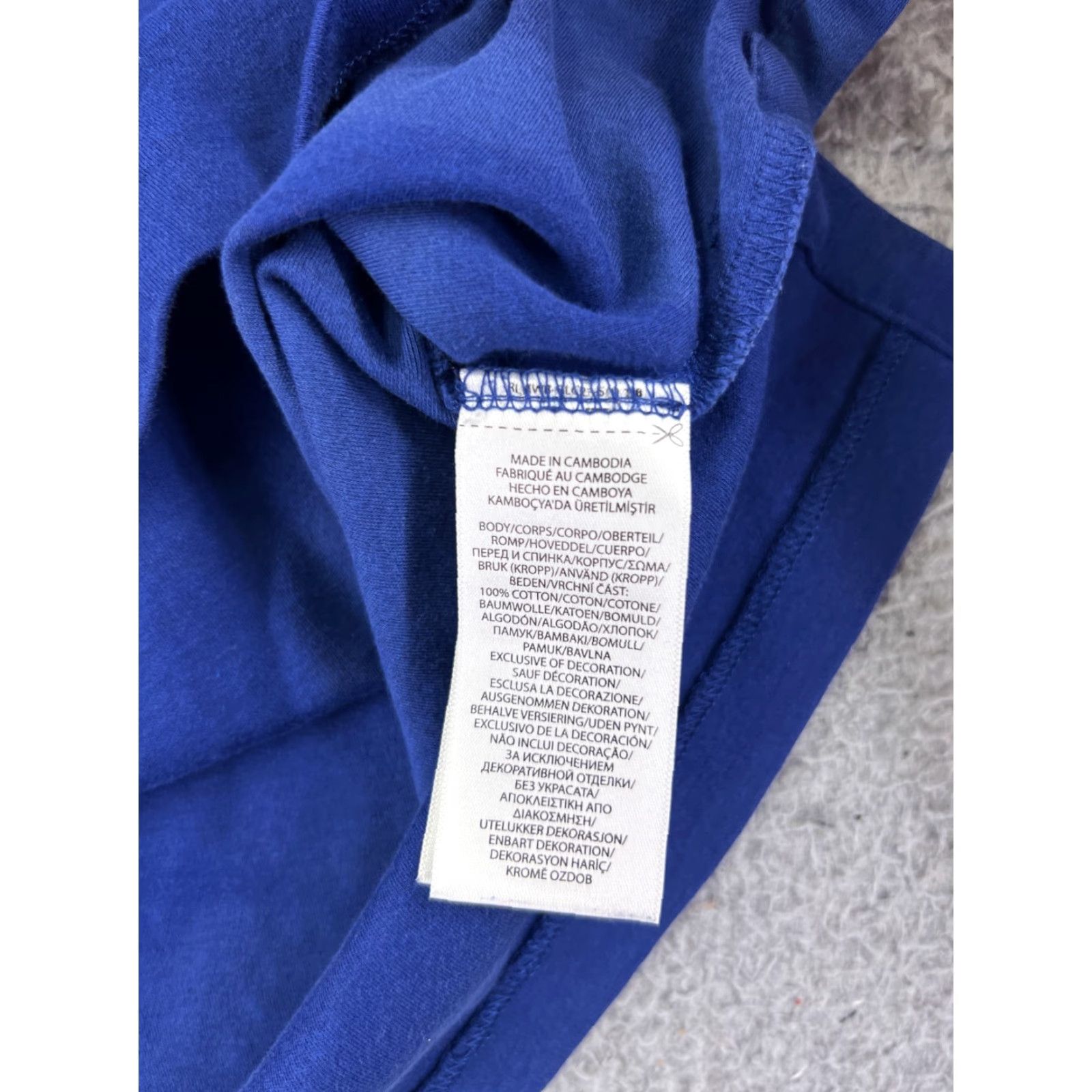 Ralph Lauren VINTAGE Ralph Lauren Polo Shirt Men L Blue Polo Short Sleeve 100% Cotton Jersey Slim Embroidered Logo Golf Pony Shirt Neck Collared Button Wind? Size US L / EU 52-54 / 3 - 4 Thumbnail