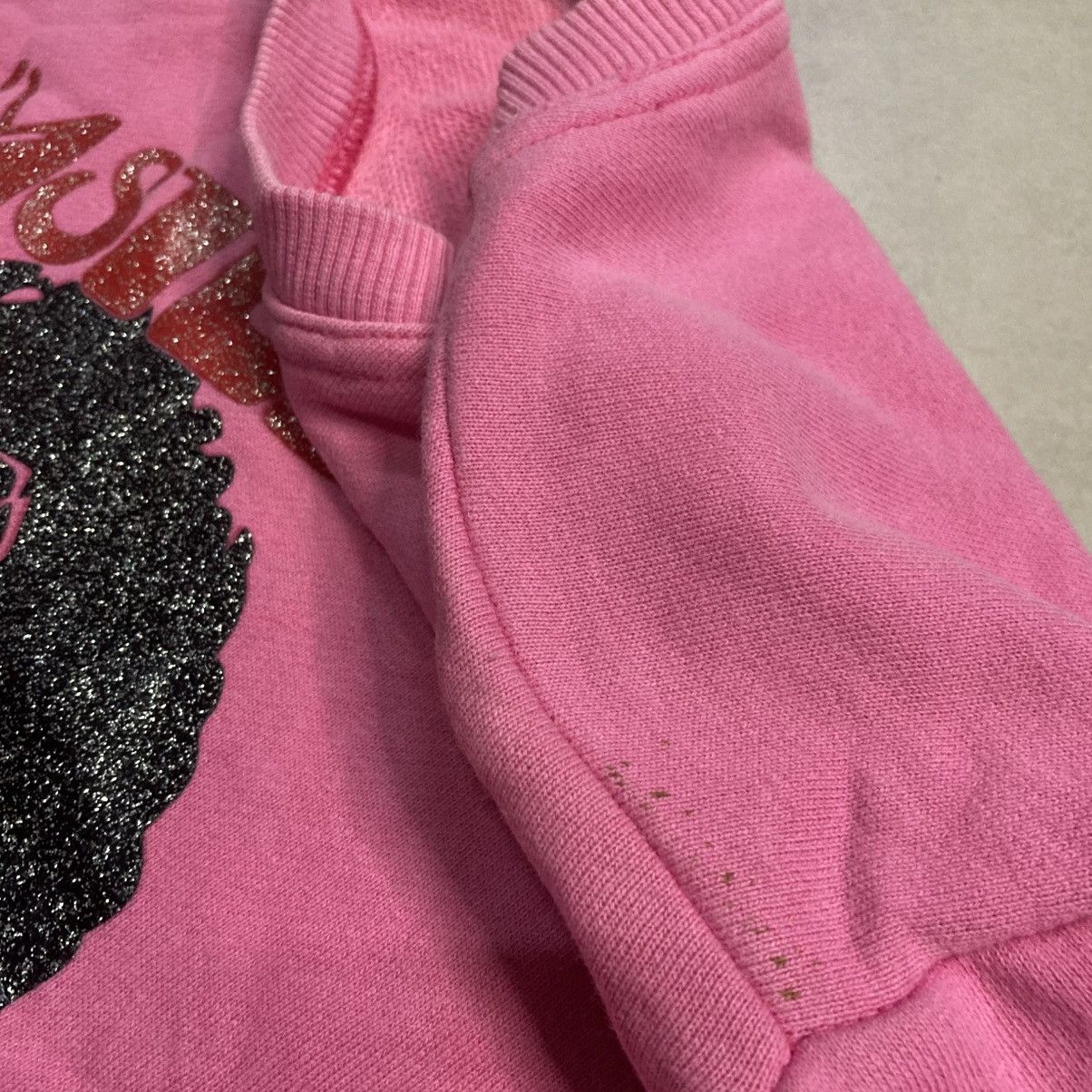 Hysteric Glamour Rare Vintage Hysteric Glamour Jimi Hendrix Pink Sweatshirt Size US M / EU 48-50 / 2 - 11 Thumbnail