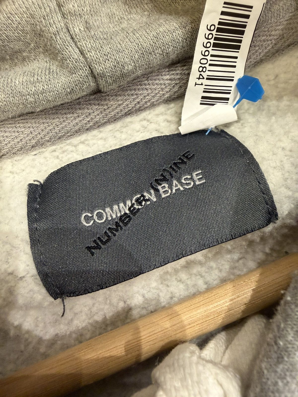 Number (N)ine Number (N)ine Common Bass Hoodie - Grey Size US L / EU 52-54 / 3 - 3 Thumbnail