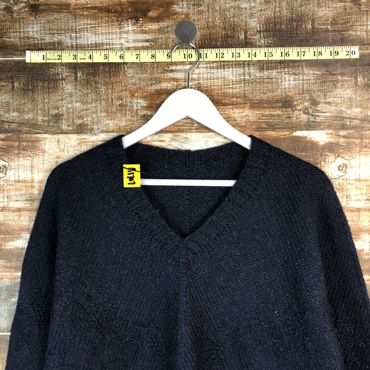 Homespun Knitwear × Japanese Brand × Vintage Japanese Dark Blue vintage sweatshirt Knitwear #A1707 Size US M / EU 48-50 / 2 - 4 Thumbnail