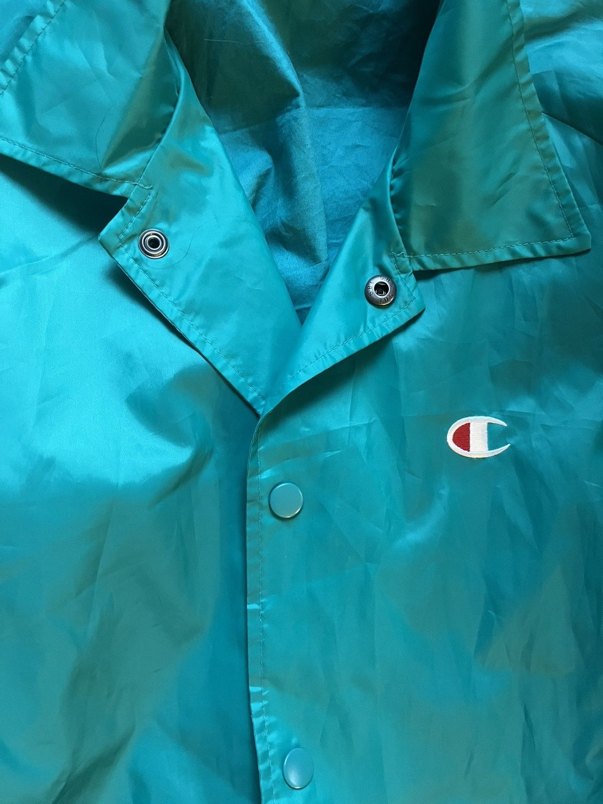 Champion × Vintage Vintage Champion Button Up Warm Up Jacket Size US L / EU 52-54 / 3 - 2 Thumbnail
