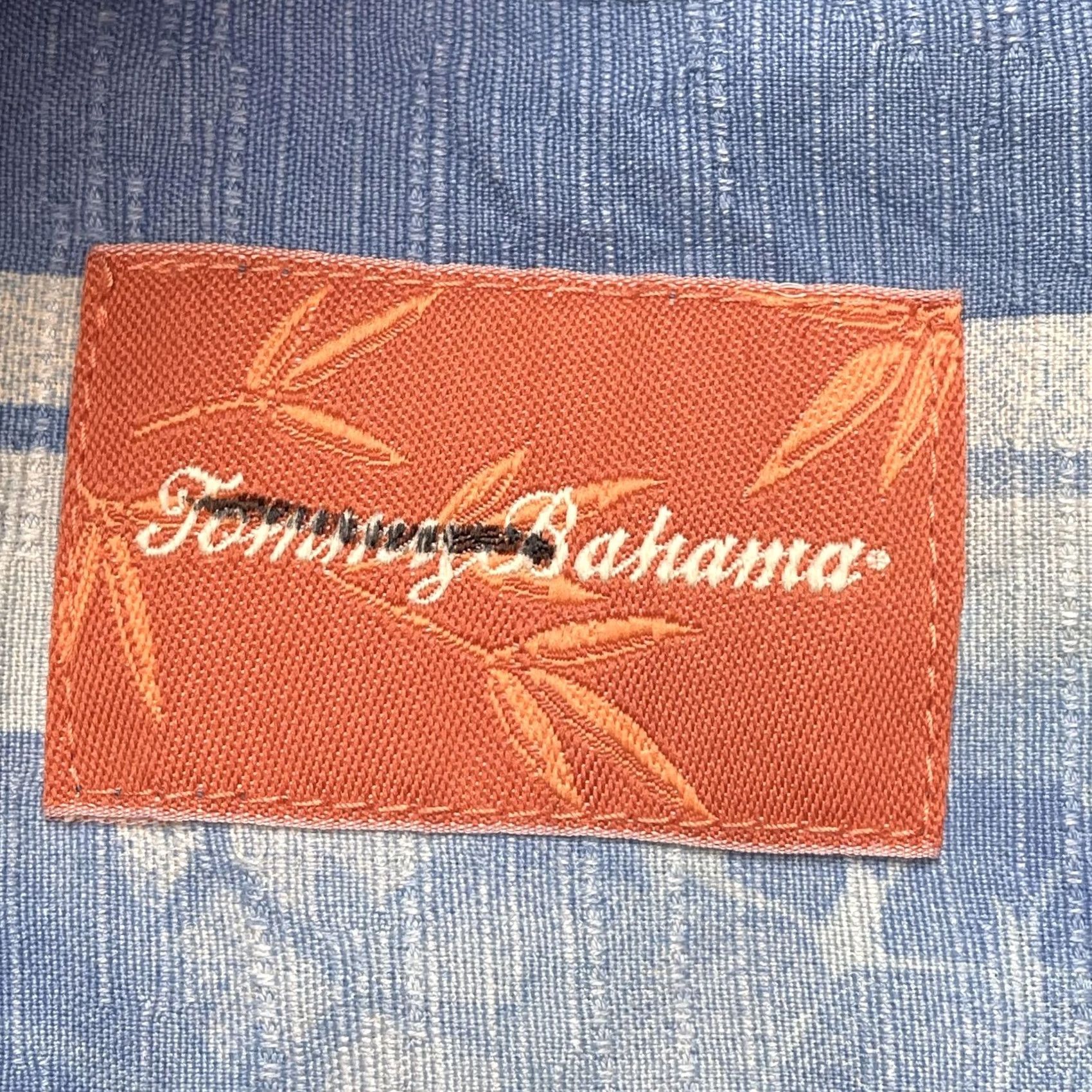 Tommy Bahama Tommy Bahama Shirt Mens 2XL Blue Silk Hawaiian Aloha Short Sleeve Button Up Size US XXL / EU 58 / 5 - 3 Thumbnail