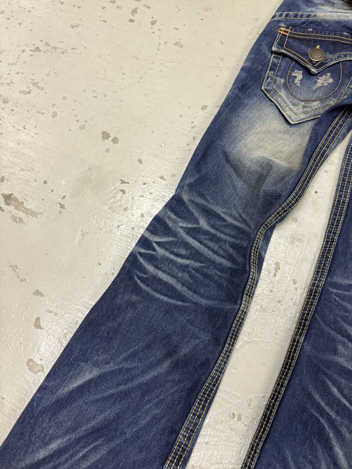 Tornado Mart Vintage Flared Lolita Jeans If Six Was Nine Distressed Size US 31 - 13 Thumbnail