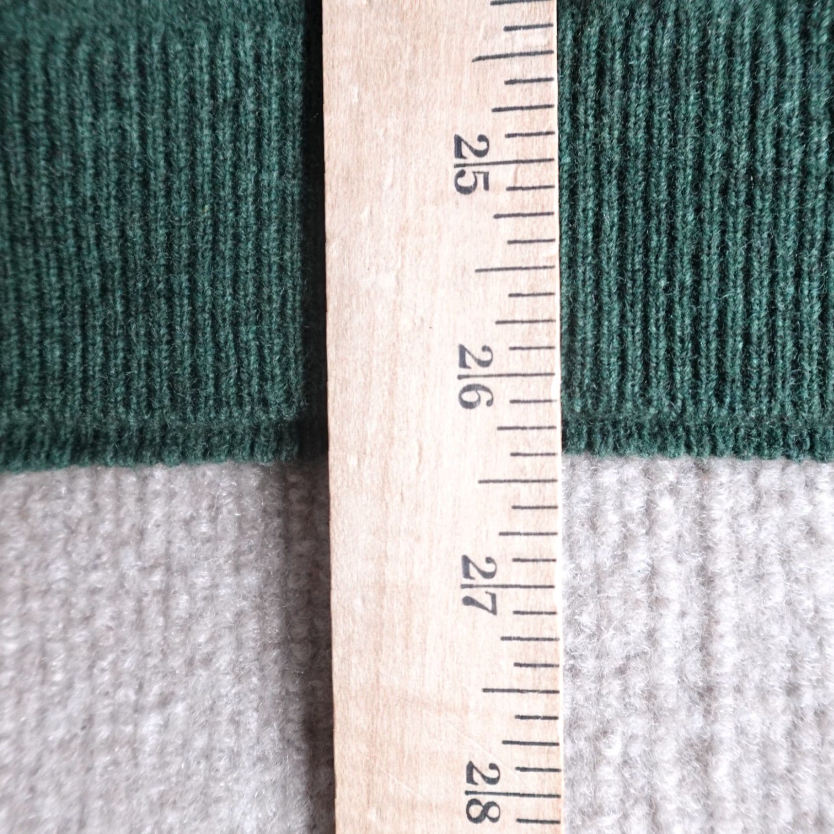 Vintage St. Michael Sweater Large Green Lambswool Crew Neck Made in England Size US L / EU 52-54 / 3 - 4 Thumbnail
