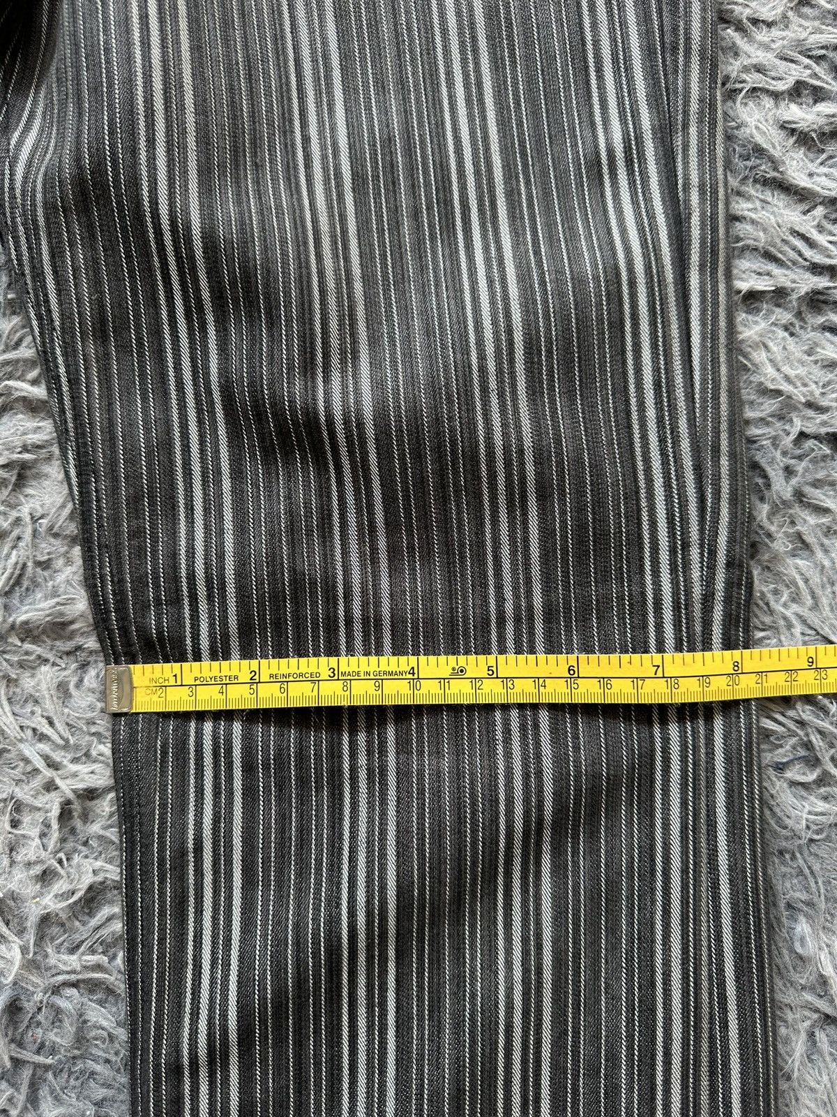 Share Spirit Homme 2000's Edge Rupert Wabash stripe denim flared jeans Size US 31 - 15 Thumbnail