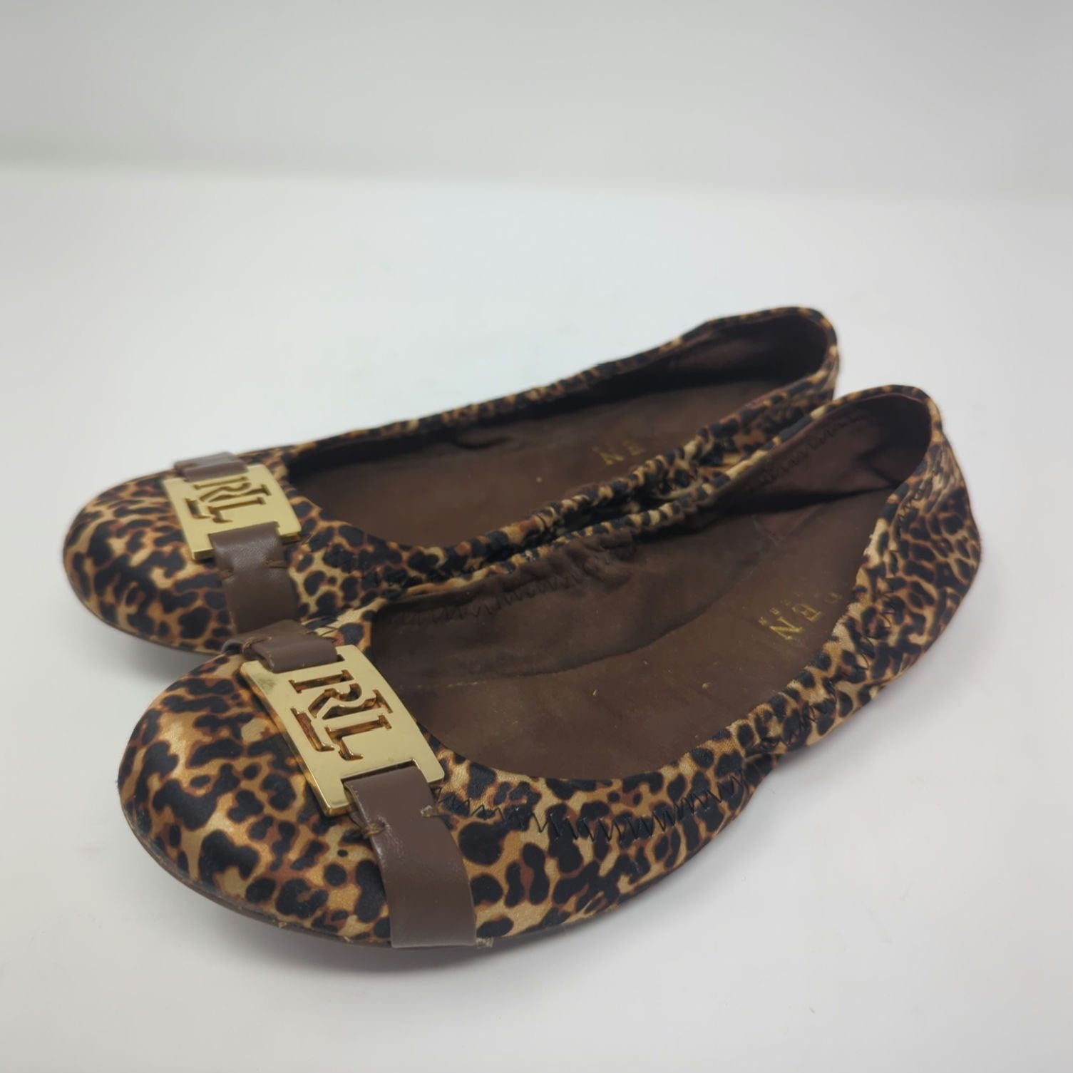 Ralph Lauren RALPH LAUREN Leopard Print Ballet Flats Shoes Womens Size 6 Size US 6 / IT 36 - 1 Thumbnail