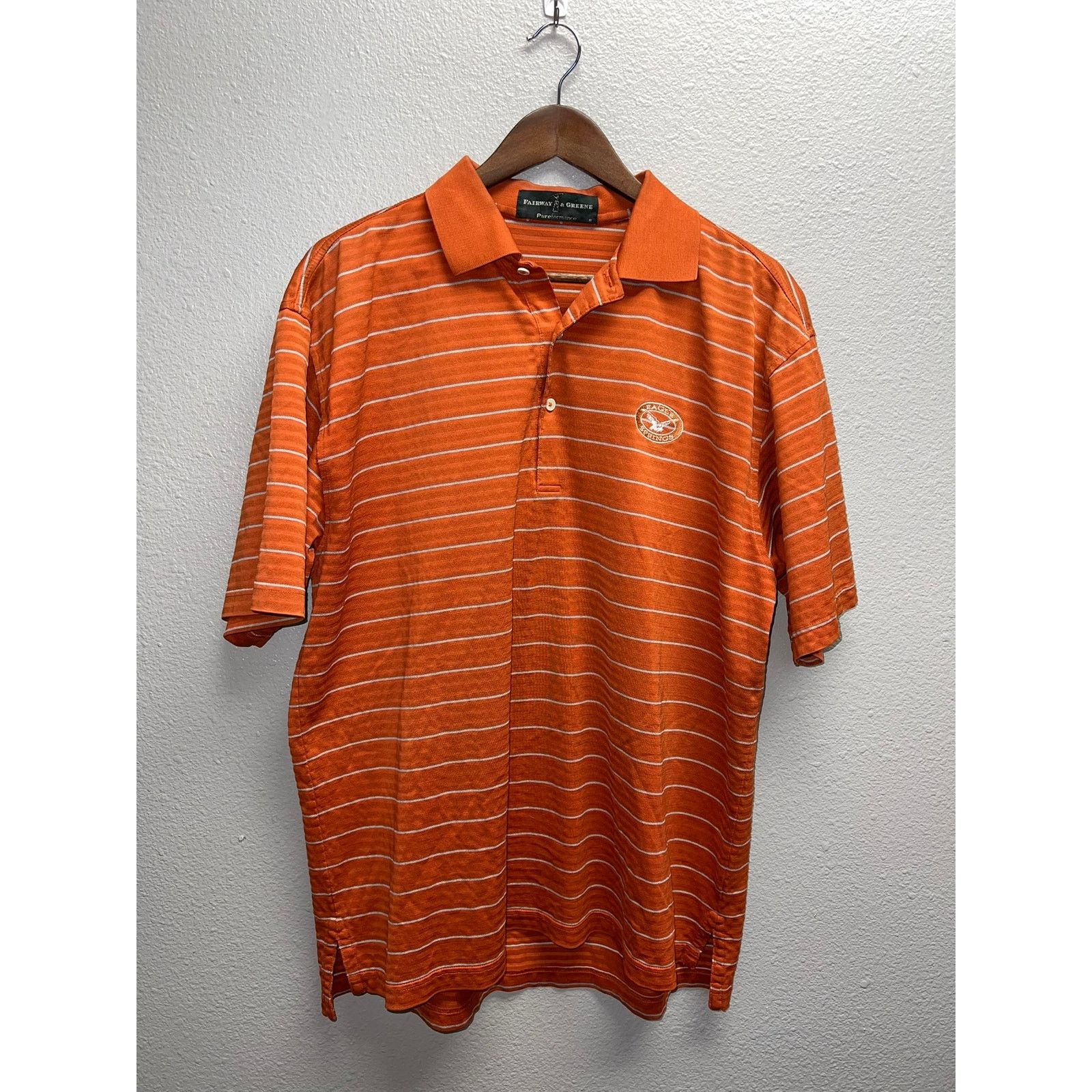 Vintage Vintage Fairway & Greene Polo Shirt Eagle Springs Golf XL Size US XL / EU 56 / 4 - 1 Thumbnail