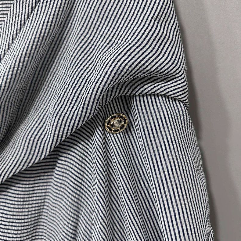 Chanel Chanel 22s striped strap dress 2504-Nextarrow Size XS / US 0-2 / IT 36-38 - 4 Thumbnail