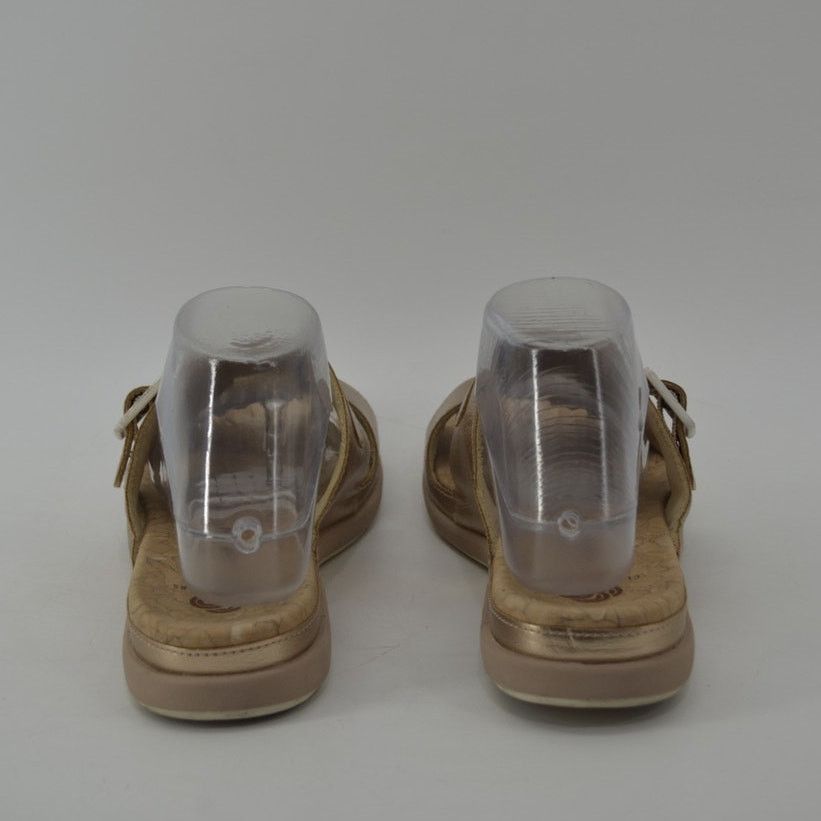 Clarks Cloudsteppers Clarks Size 9 June Tide Gold Metallic Slides Size US 9 / IT 39 - 5 Thumbnail