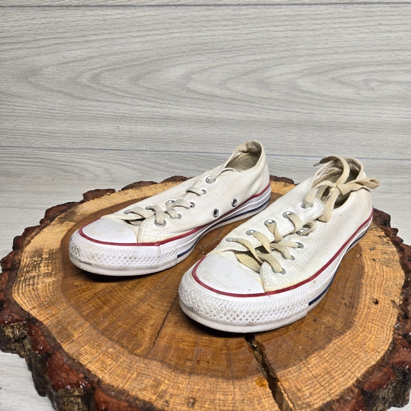 Converse Vintage Converse Chuck Taylor All Star Canvas Sneakers Unisex Adults Athletic US 4 EU 39 White 90s Mens Womens Size US 4 / IT 34 - 2 Thumbnail