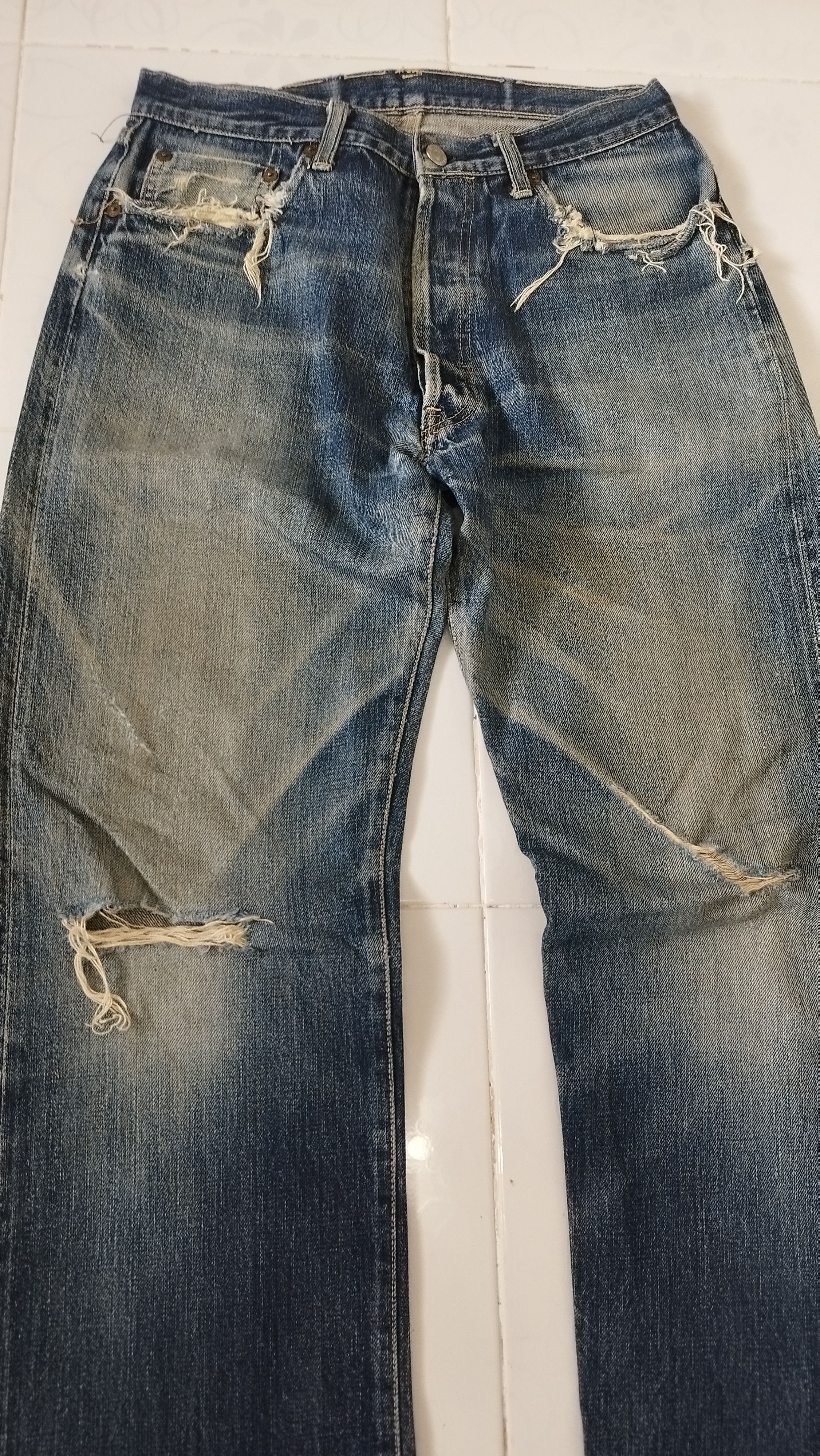 Japanese Brand GO WEST distressed coban Size US 30 / EU 46 - 3 Thumbnail