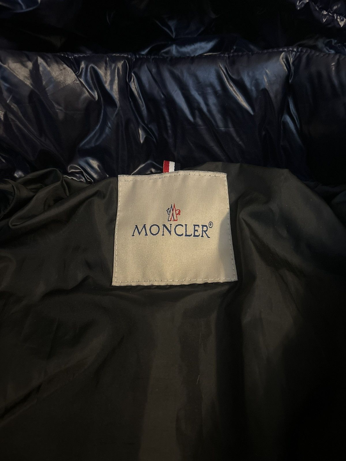 Moncler Moncler Maya Giubbotto Down Puffer Jacket Blue Size US XL / EU 56 / 4 - 7 Thumbnail