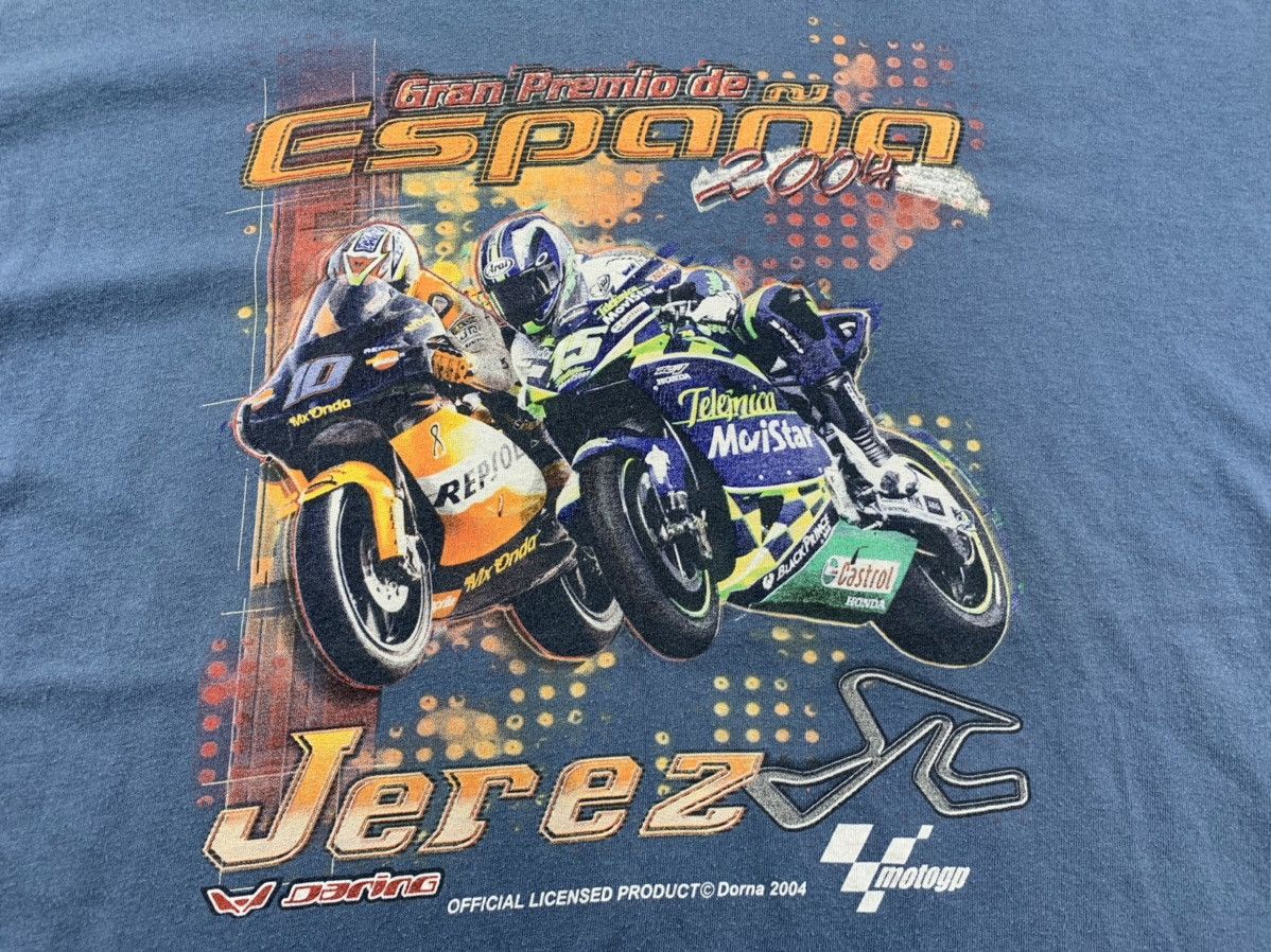 Vintage Mens vintage t shirt Gran Premio De Espana 2004 Motogp Size US XXL / EU 58 / 5 - 4 Thumbnail