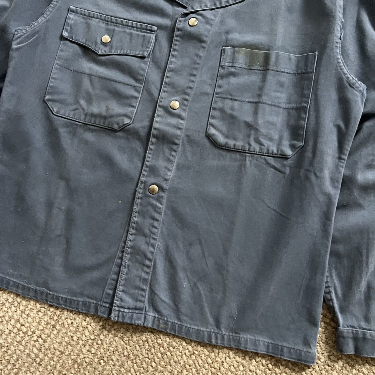 Le Laboureur Lutteusr vintage distressed works french jacket Size US M / EU 48-50 / 2 - 7 Thumbnail