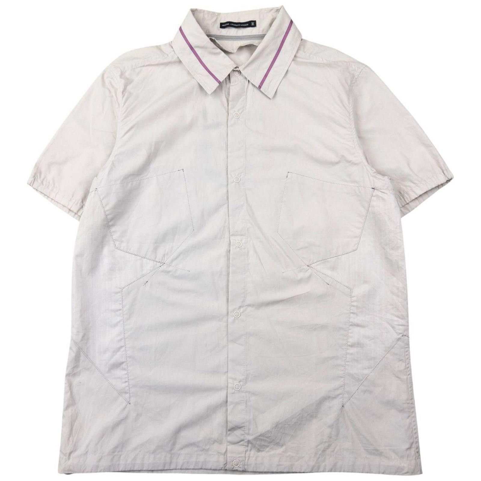 Marithe + Francois Girbaud Vintage Marithe + Francois Girbaud Star Stitch Shirt Size S Size US S / EU 44-46 / 1 - 1 Thumbnail