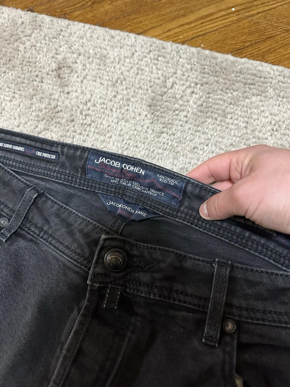 Jacob Cohen JACOB COHEN Black Stretch Handmade Tailored Jeans Size 38 Size US 38 / EU 54 - 5 Thumbnail