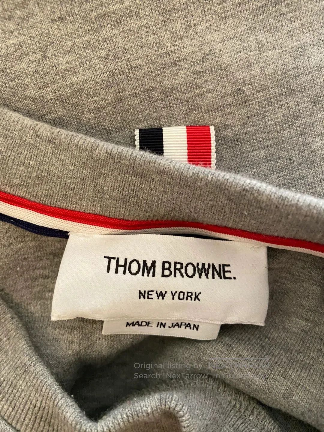 Thom Browne thom browne gray drawstring sweatshirt. Size US M / EU 48-50 / 2 - 3 Thumbnail