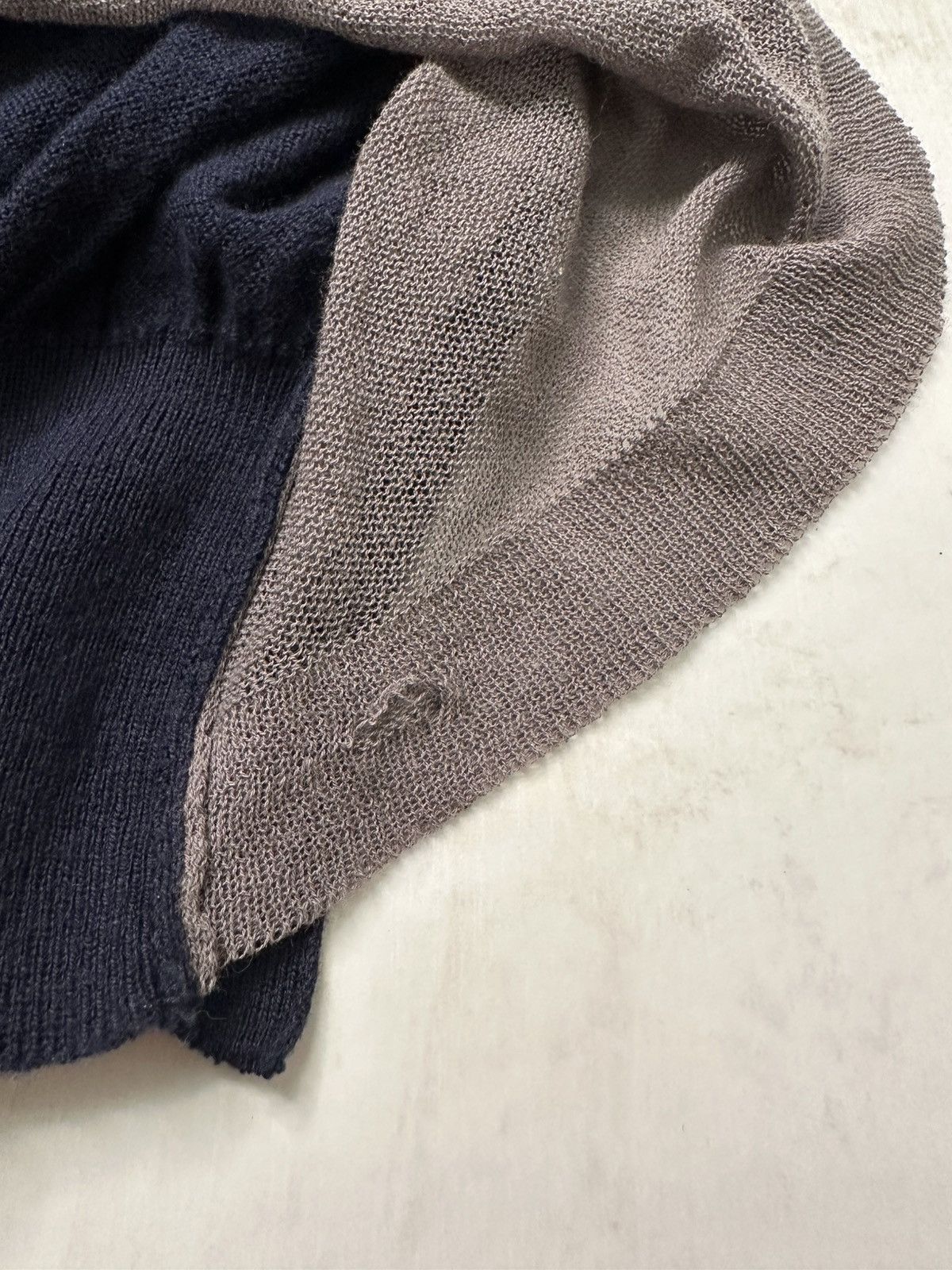 Yohji Yamamoto Yohji Yamamoto Y’s navy cardigan Size L / US 10 / IT 46 - 10 Thumbnail