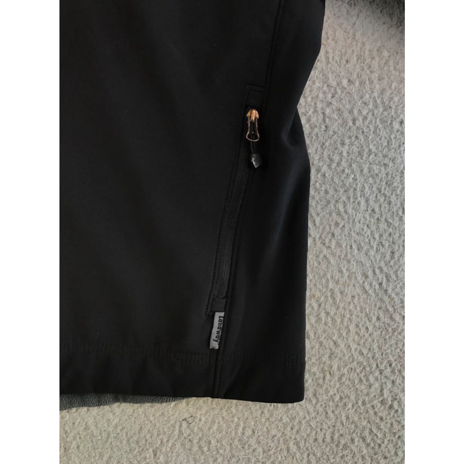 Logo 7 VINTAGE Landway Jacket Mens Small Black Full Zip Soft Shell Pockets Lined Logo Size US S / EU 44-46 / 1 - 6 Thumbnail