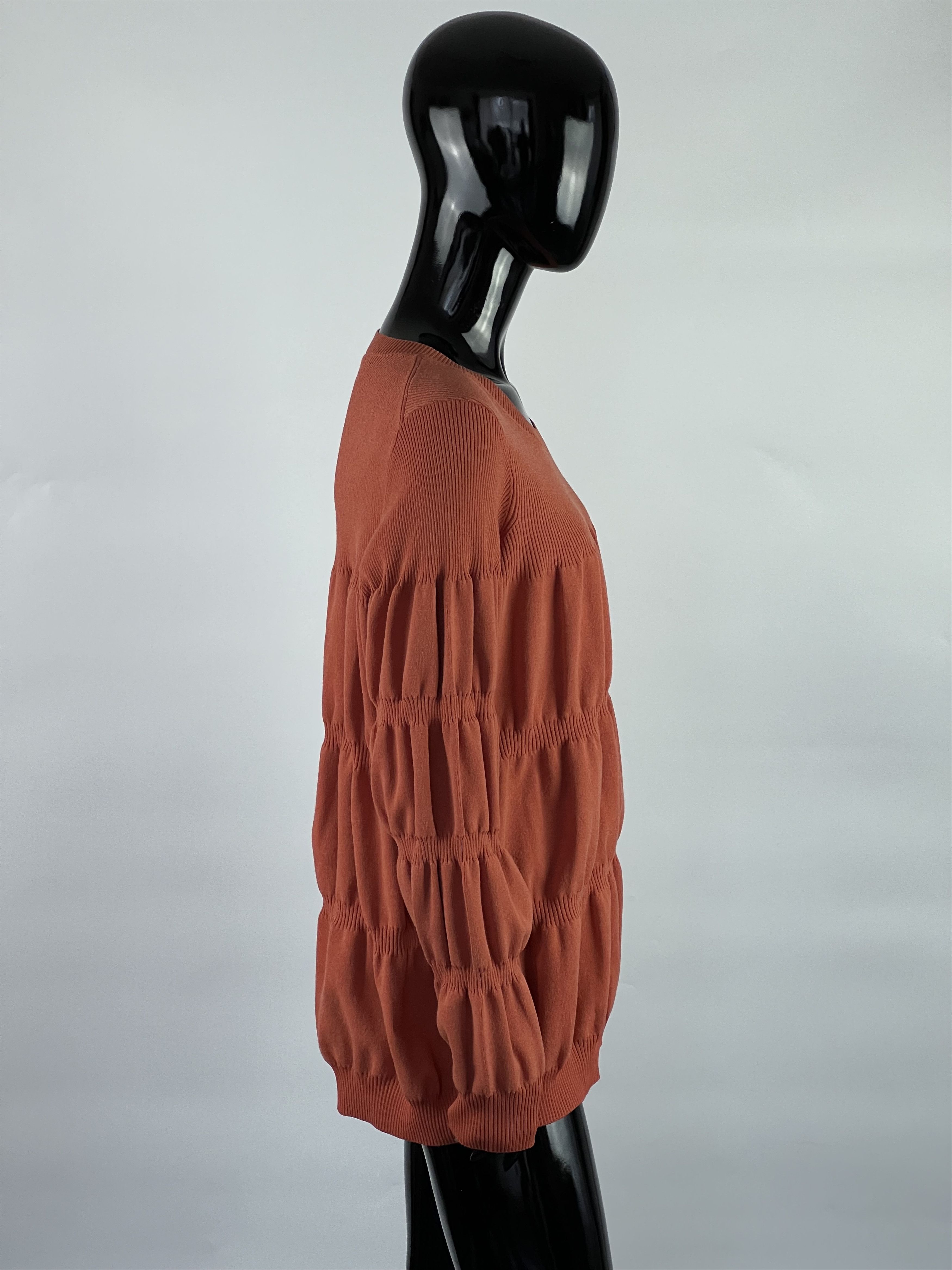 Cos COS Ruffle Crew Neck Sweater Size L Size L / US 10 / IT 46 - 2 Thumbnail