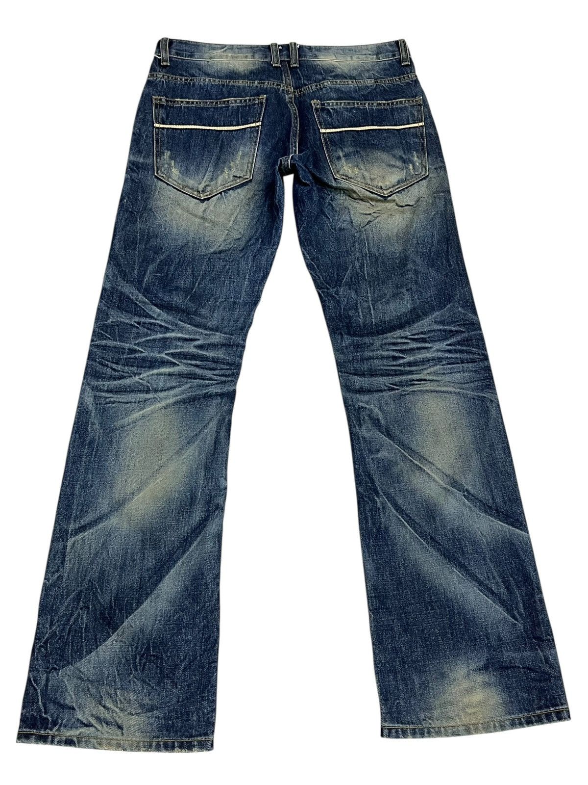 Le Grande Bleu (L.G.B.) DPSR x Improves Mudwash Whisker Flare Archive Size 31" - 4 Thumbnail