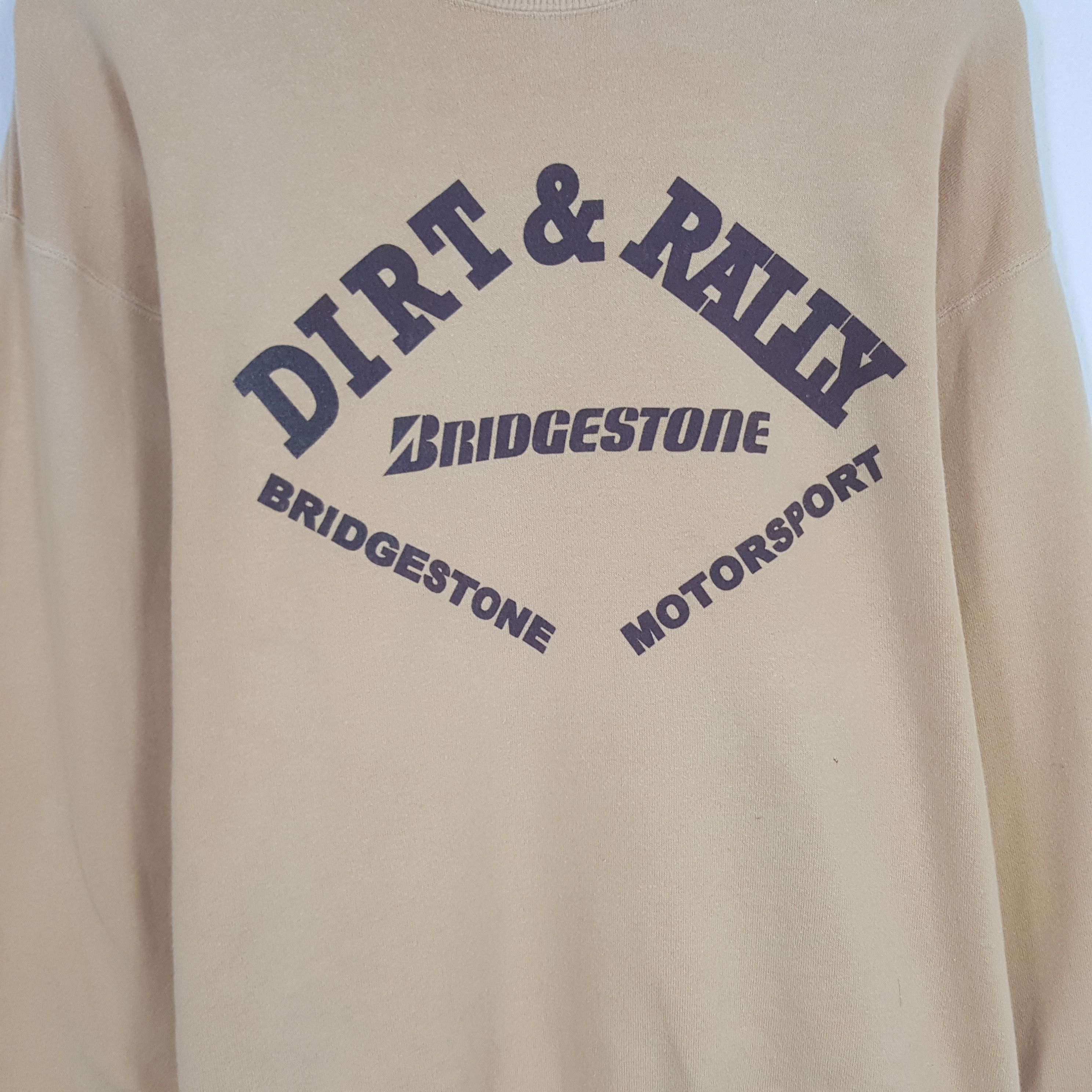 Vintage Vintage Bridgestone x Custom Honda Racing Sweatshirt Size US M / EU 48-50 / 2 - 4 Thumbnail