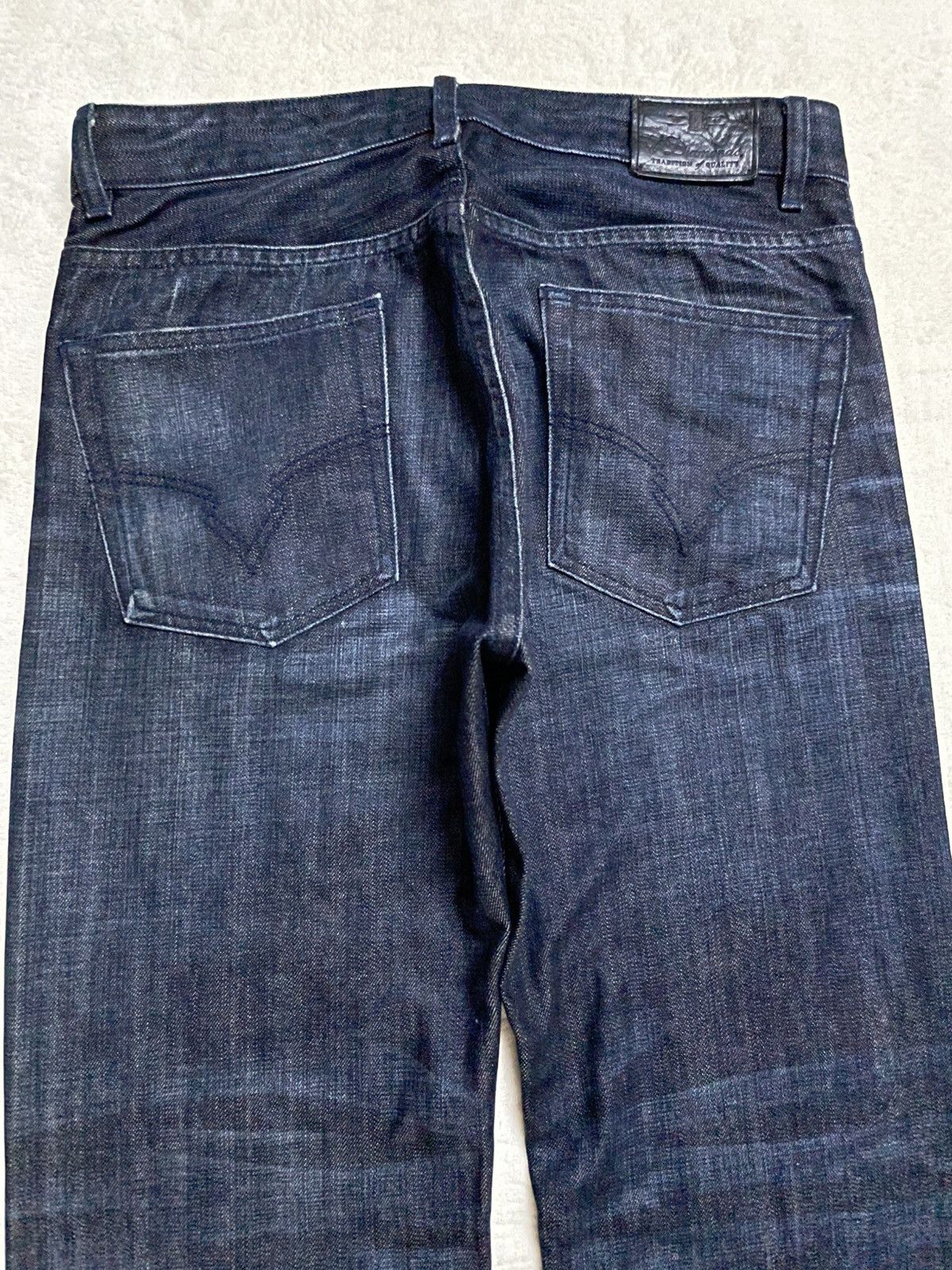 7Diamonds Vintage 7 Diamonds Mudwash Dark Jeans Size US 32 / EU 48 - 13 Thumbnail