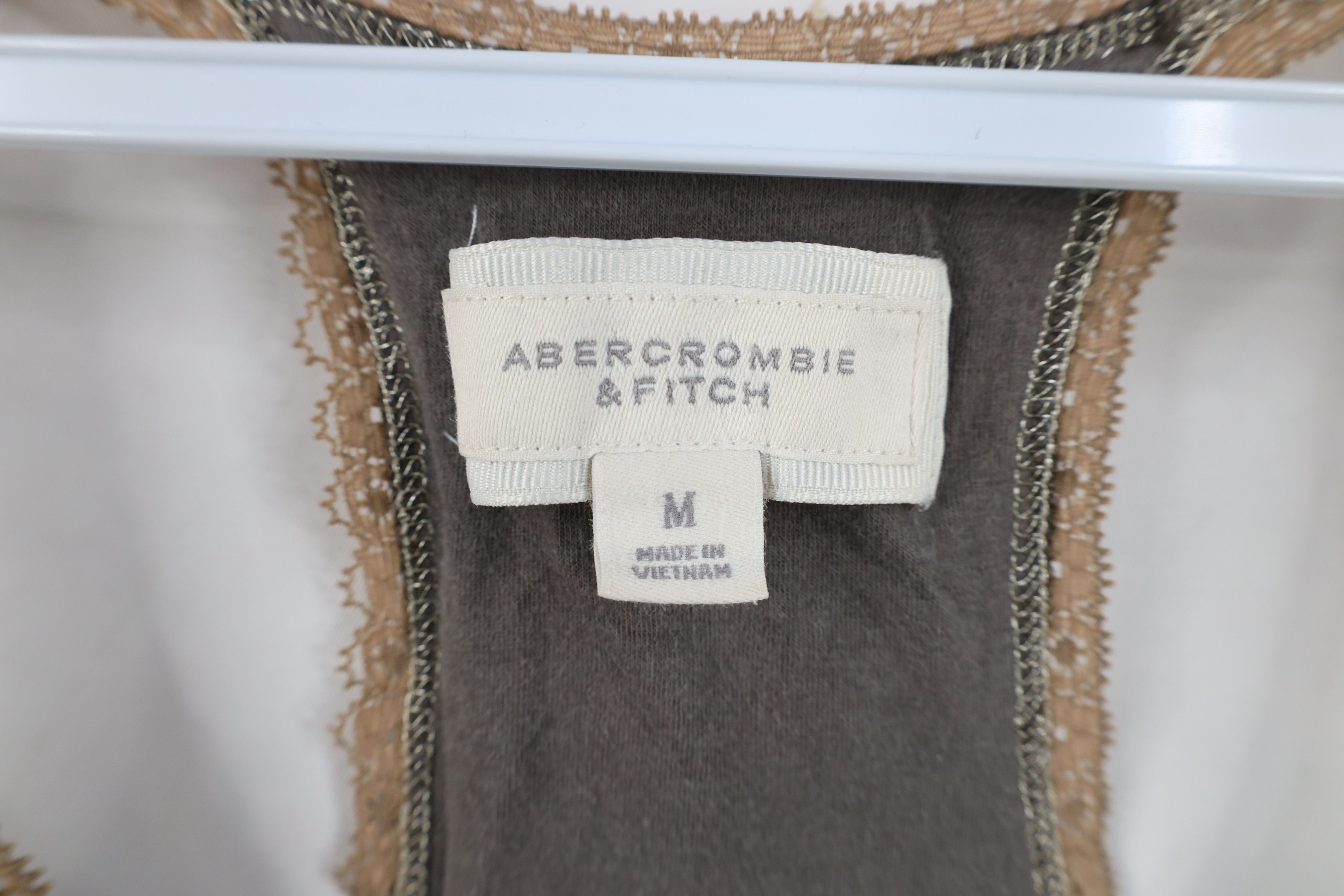 Abercrombie & Fitch Vintage 90s Y2K Abercrombie & Fitch Lace Tank Top T-Shirt Size M / US 6-8 / IT 42-44 - 8 Thumbnail
