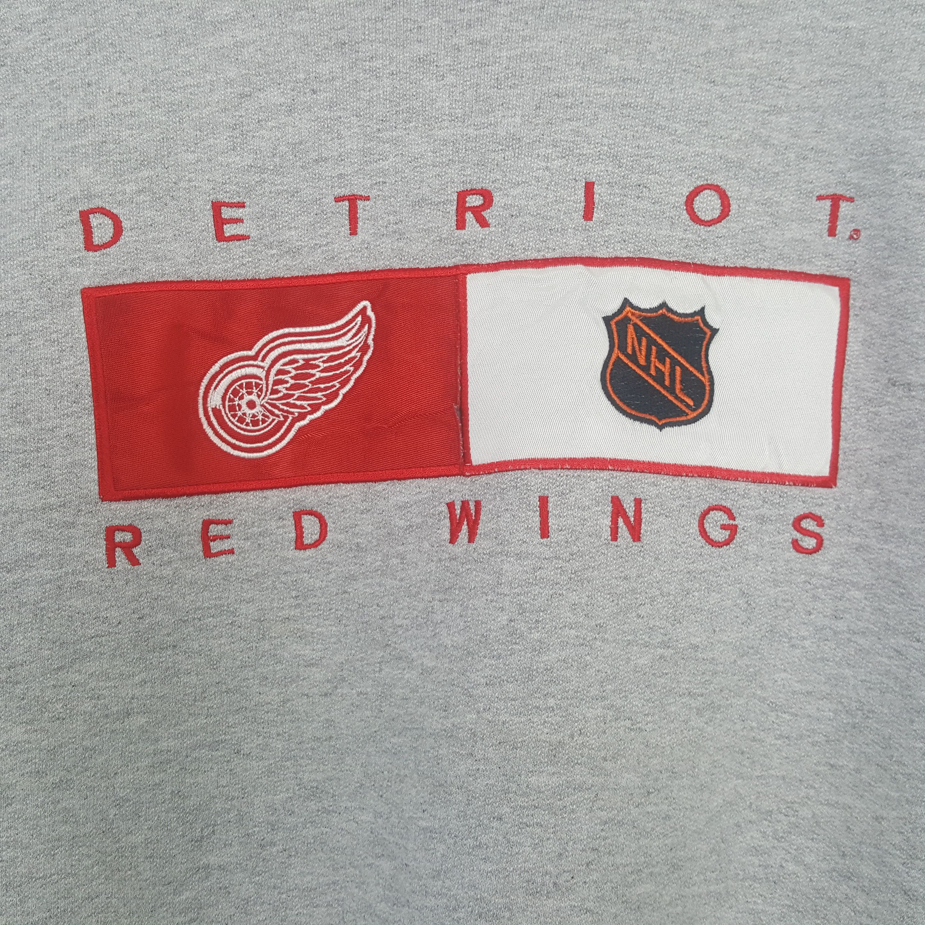 NHL DETRIOT RED WINGS Ice Hockey Team Sweatshirt C291N1 Size US XL / EU 56 / 4 - 2 Thumbnail