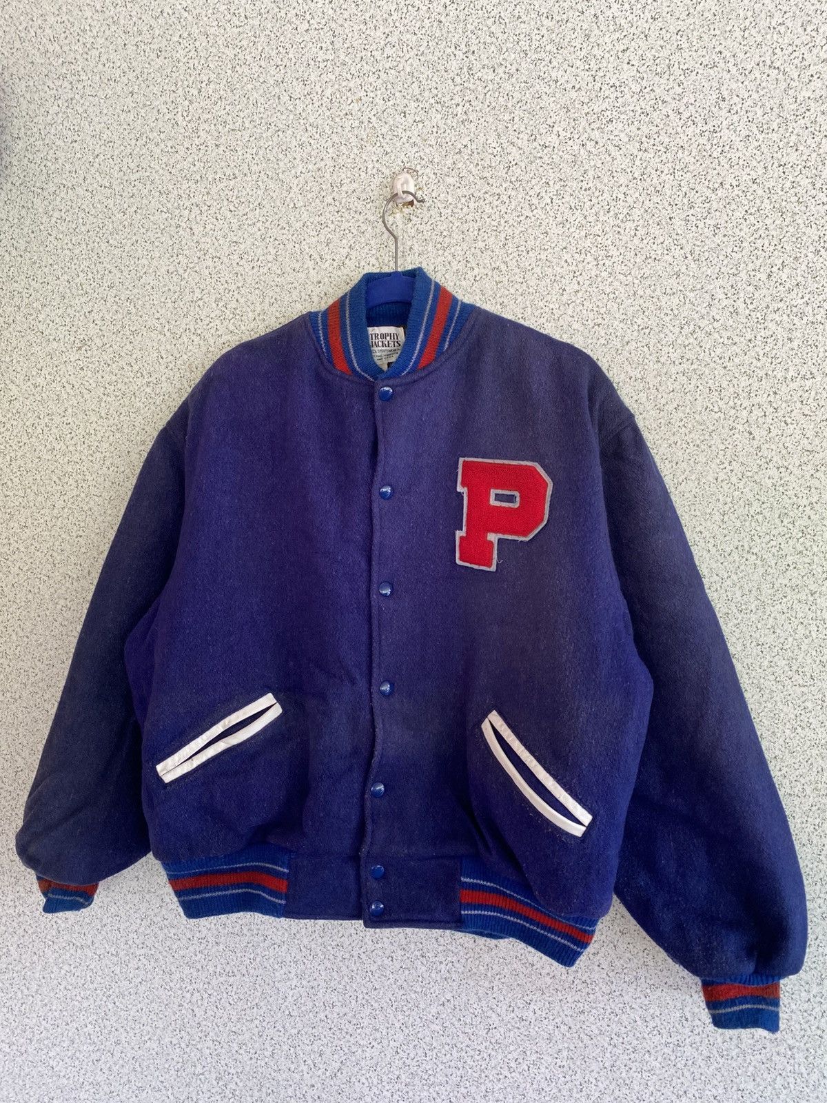 Pepsi VINTAGE Pepsi Cola Varsity Jacket 100 cotton Wool 🔥 Size US M / EU 48-50 / 2 - 4 Thumbnail